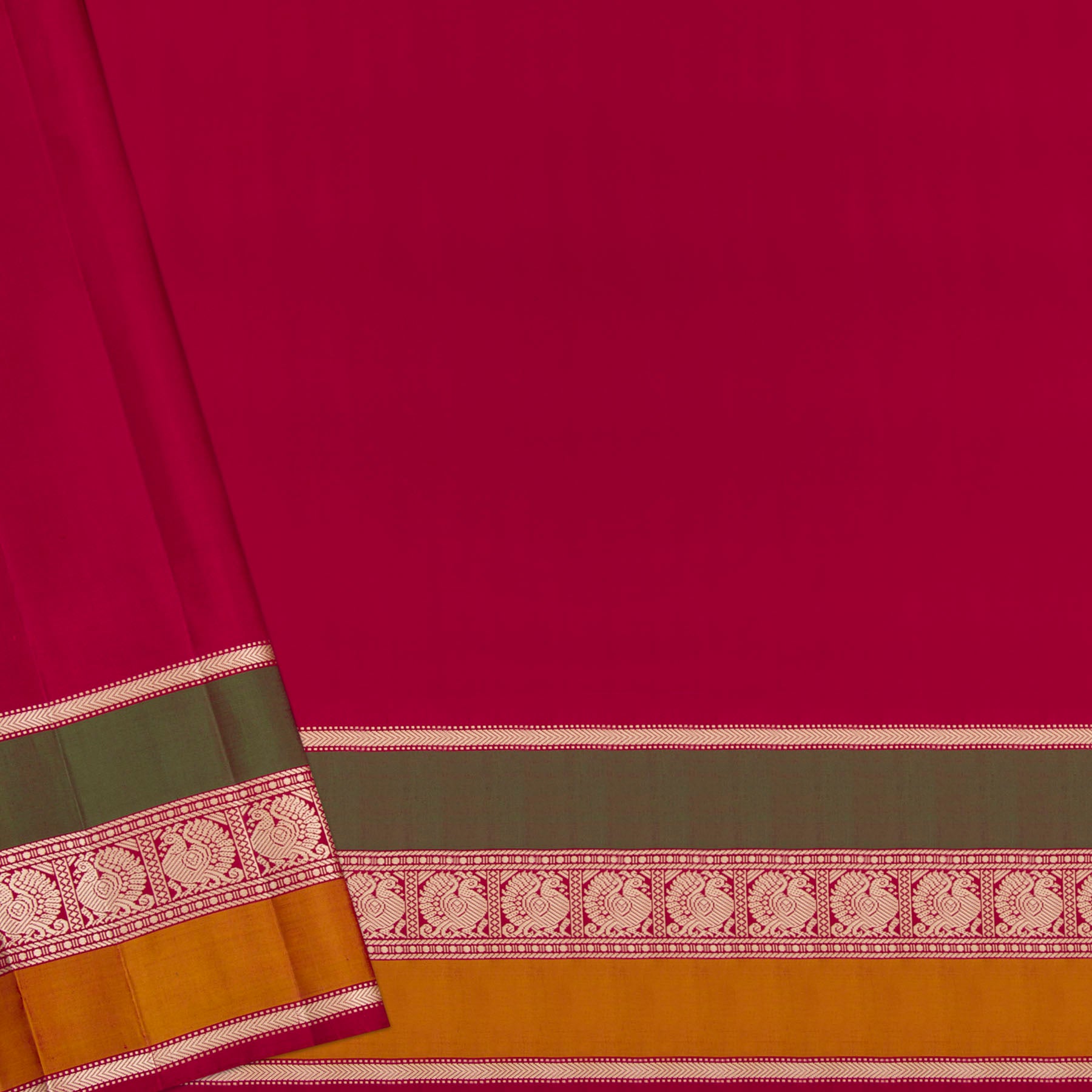 Kanakavalli Kanjivaram Silk Sari 23-613-HS001-07075 - Blouse View