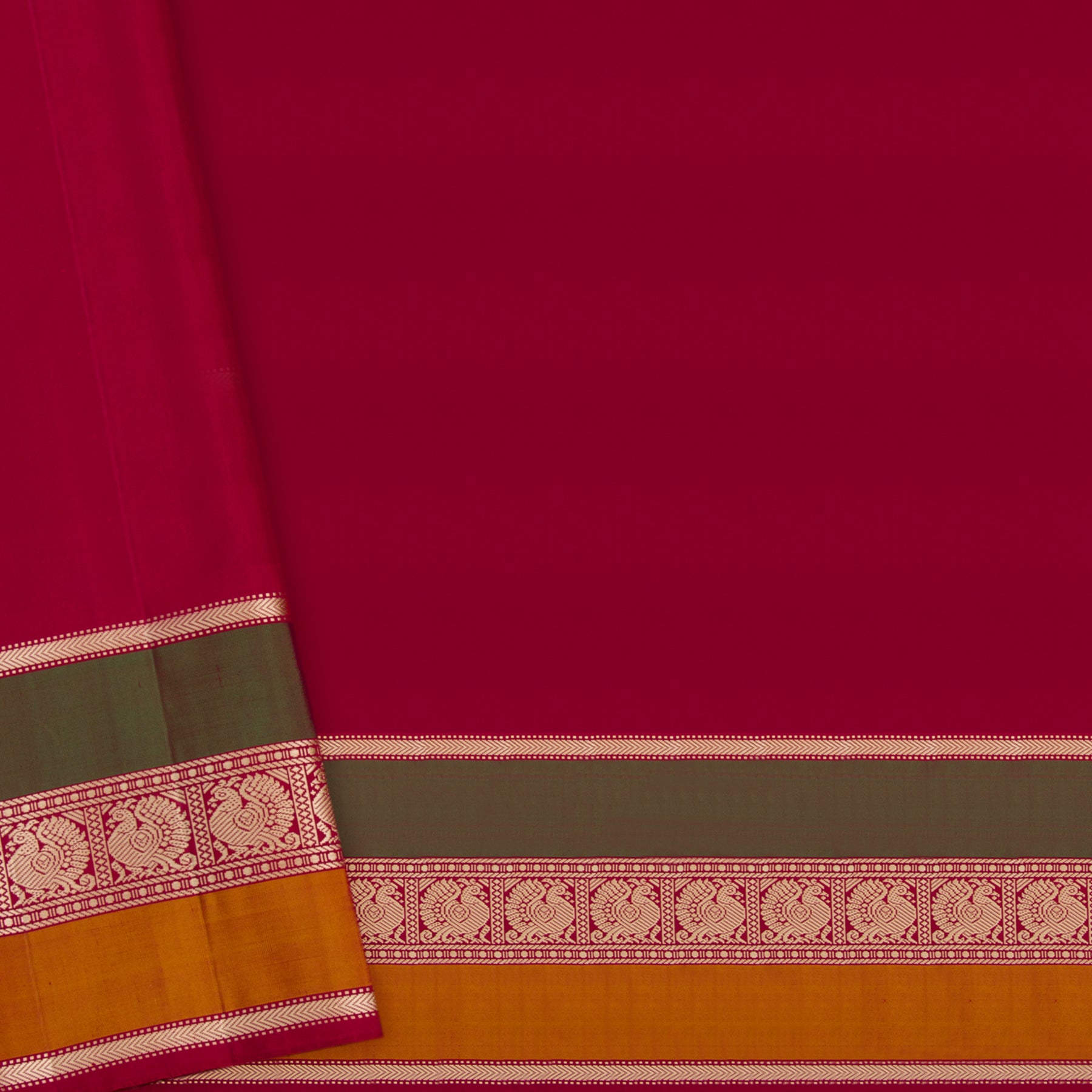 Kanakavalli Kanjivaram Silk Sari 23-613-HS001-12029 - Blouse View