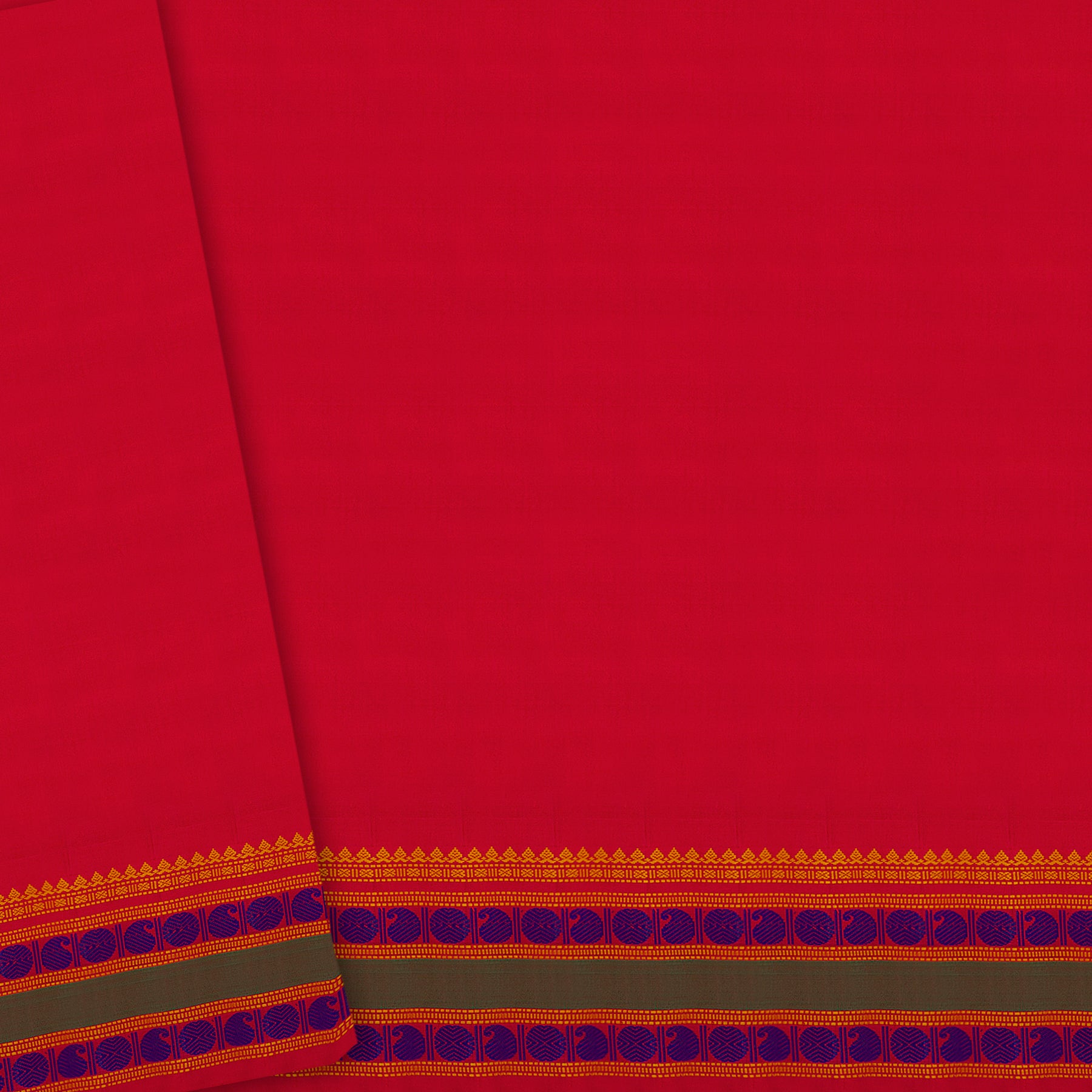 Kanakavalli Kanjivaram Silk Sari 23-613-HS001-12036 - Blouse View