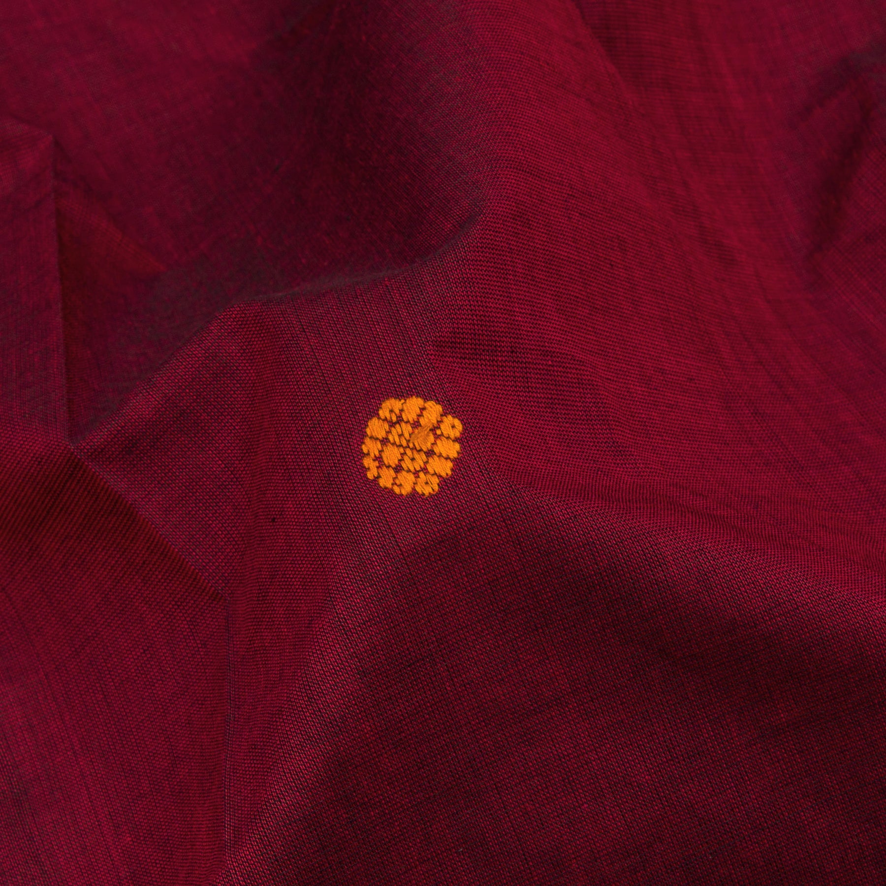 Kanakavalli Kanchi Cotton Sari 23-613-HS003-01453 - Fabric View