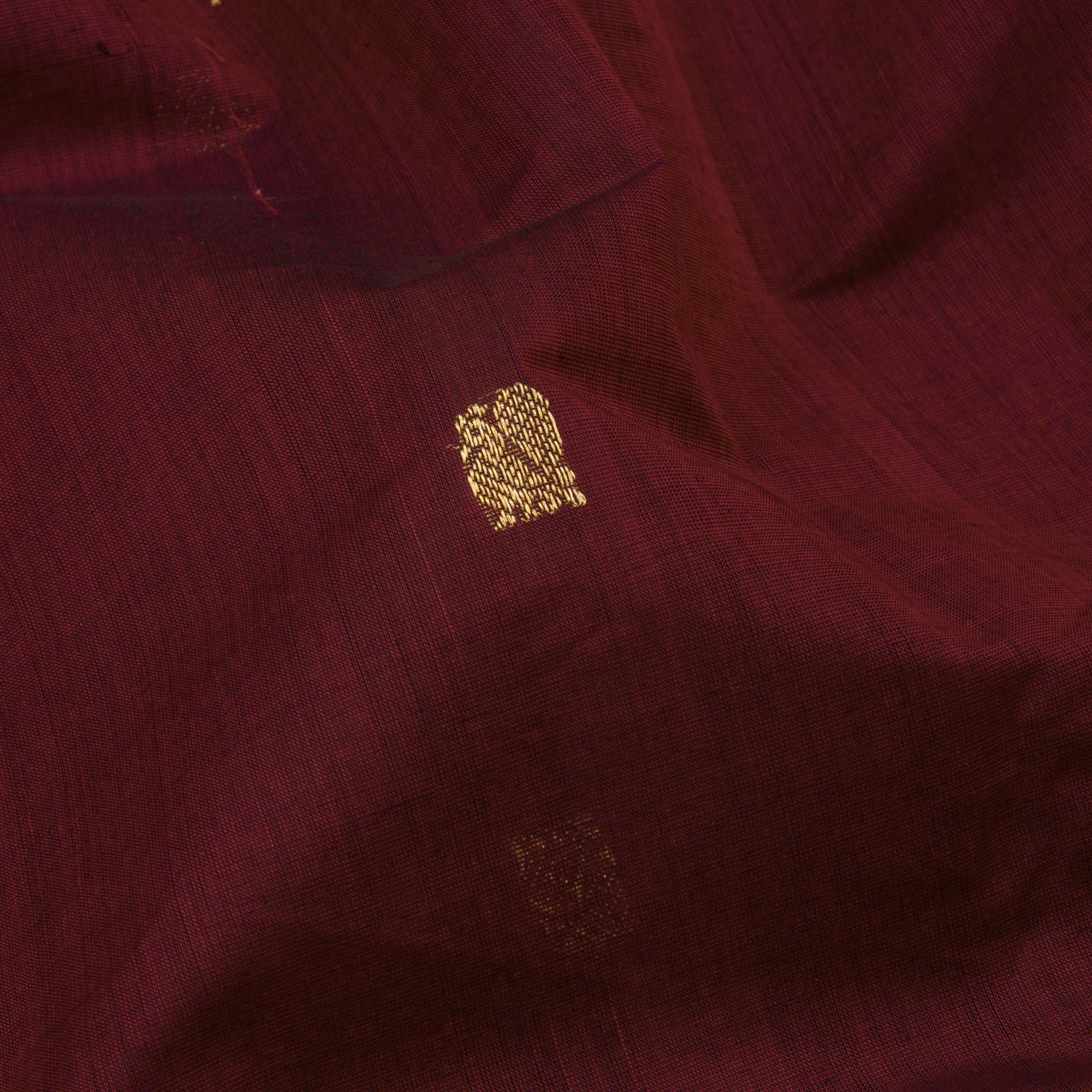 Kanakavalli Kanchi Cotton Sari 23-613-HS003-08521 - Fabric View