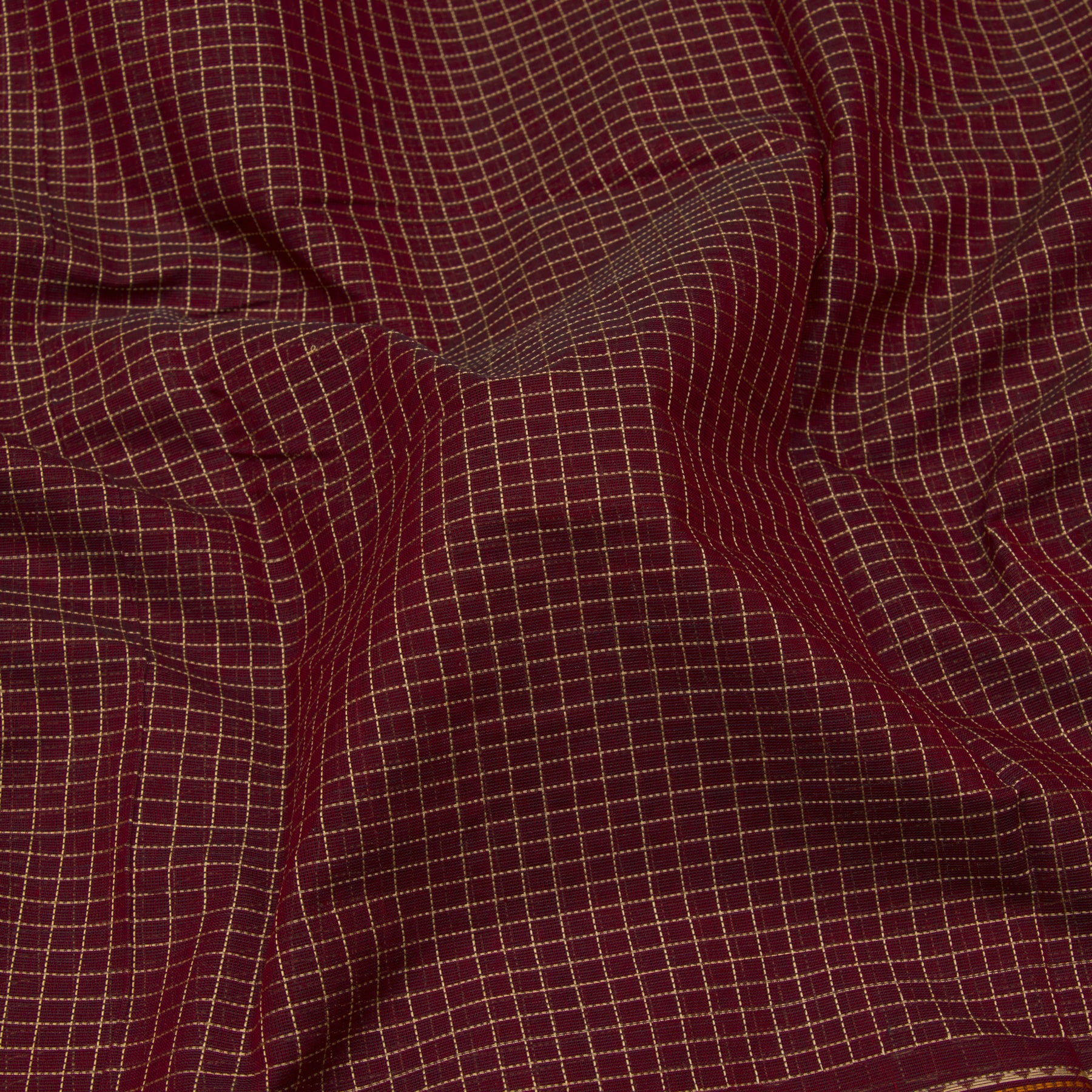 Kanakavalli Kanchi Cotton Sari 23-613-HS003-08565 - Fabric View