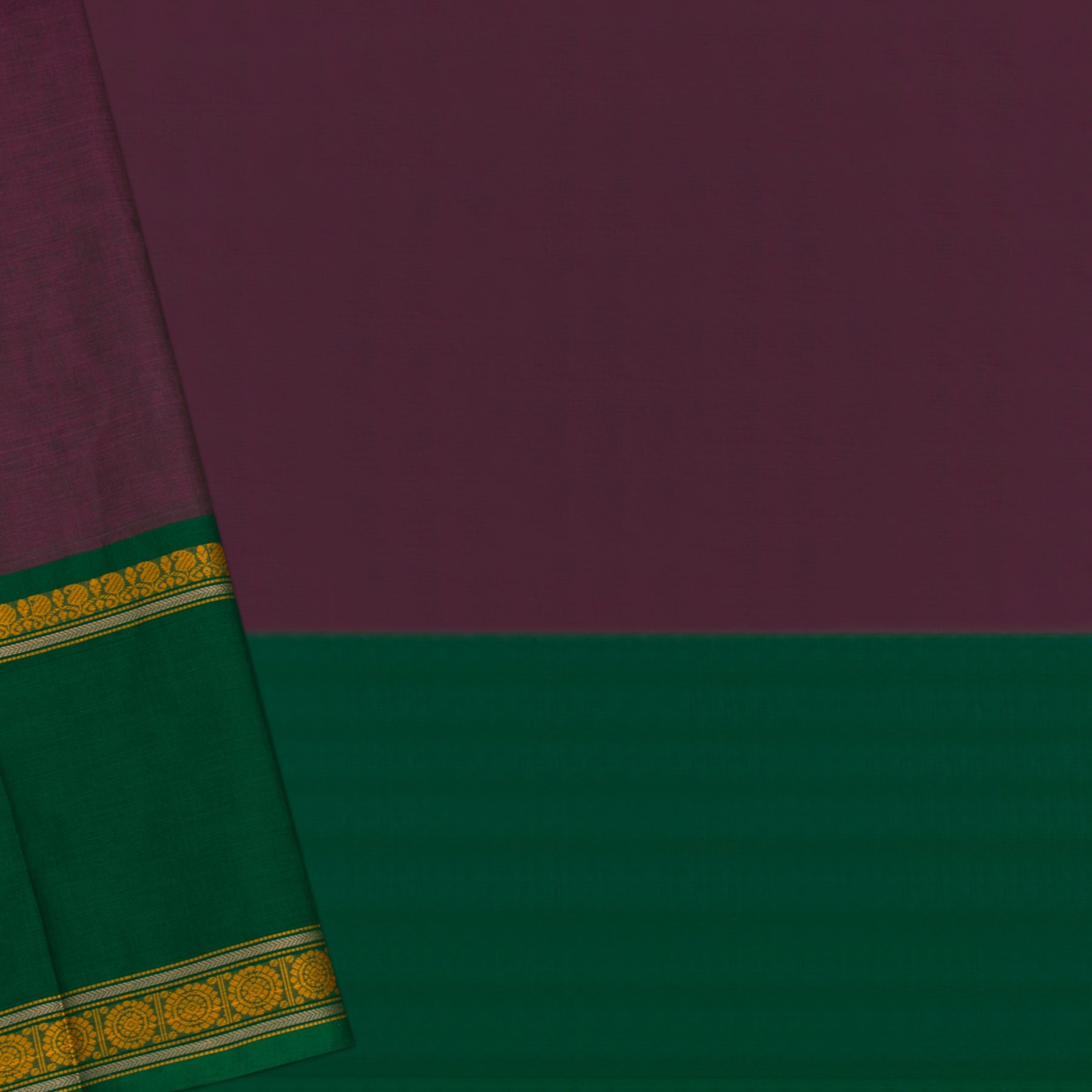 Kanakavalli Kanchi Cotton Sari 23-613-HS003-08608 - Blouse View