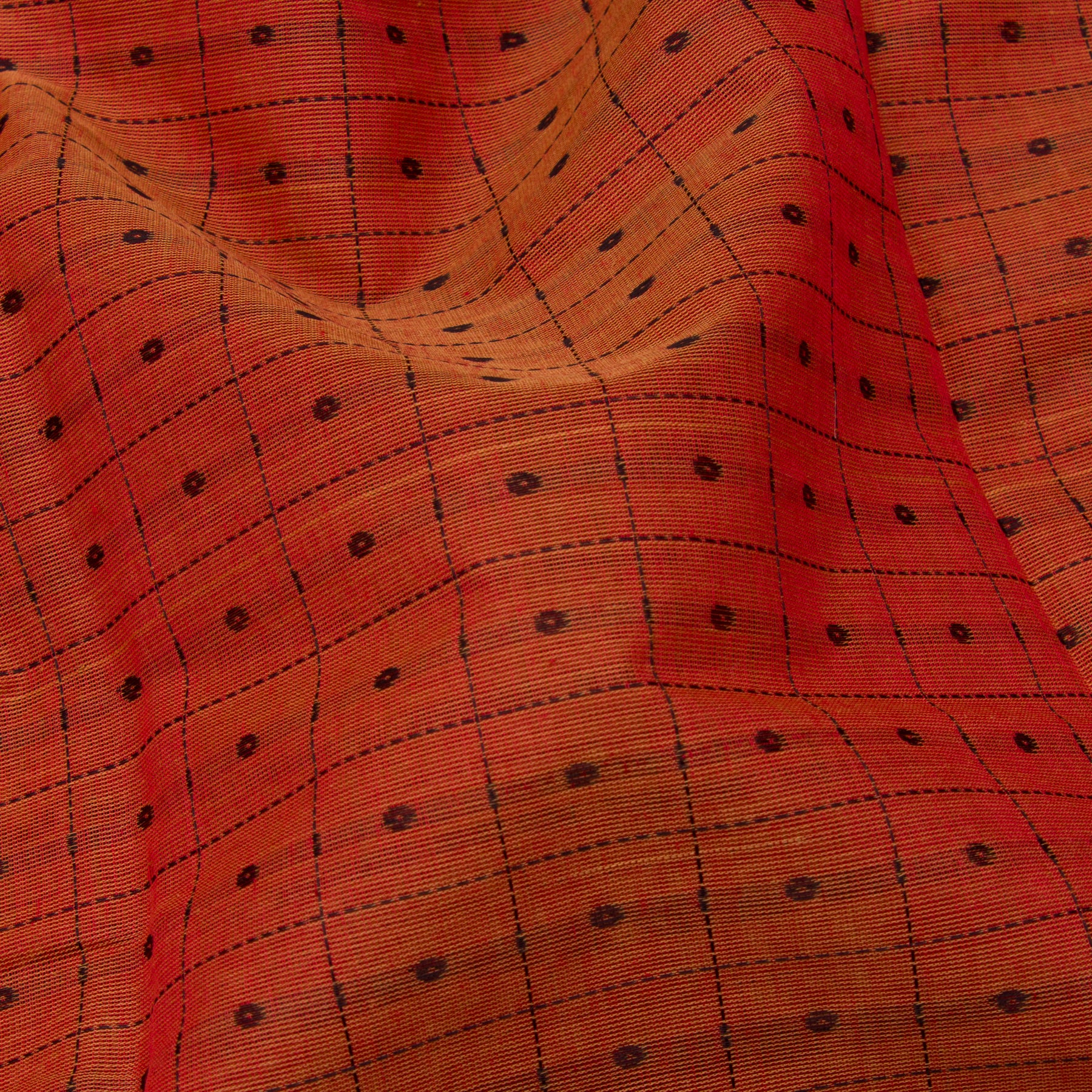 Kanakavalli Kanchi Cotton Sari 23-613-HS003-08616 - Fabric View