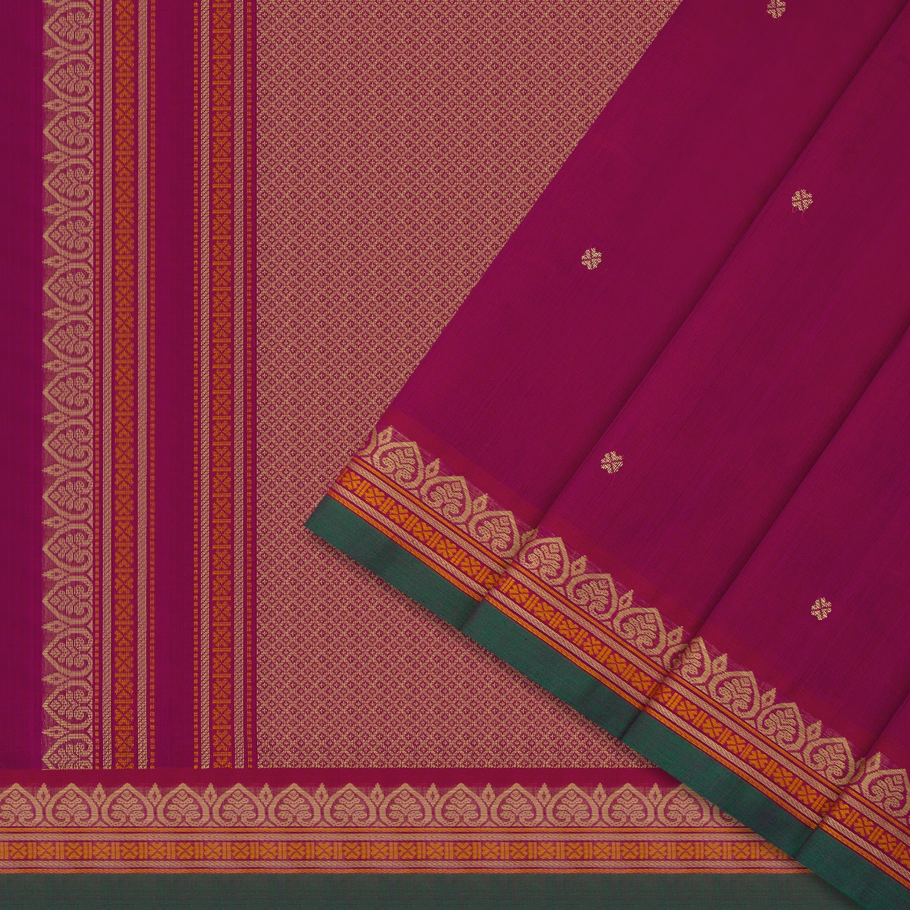 Kanakavalli Kanchi Cotton Sari 23-613-HS003-08644 - Cover View