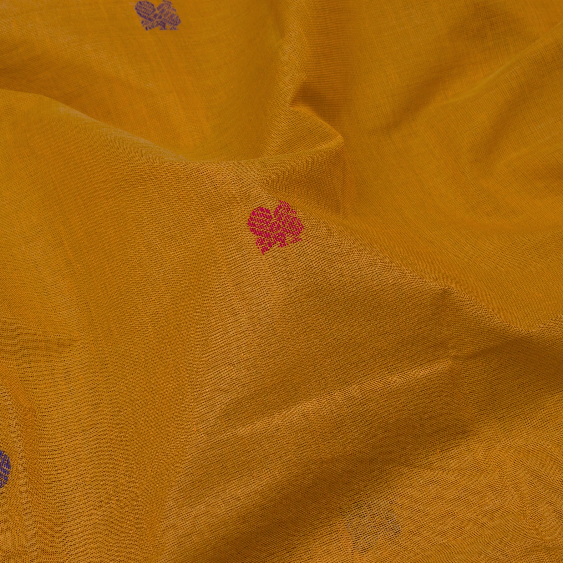 Kanakavalli Kanchi Cotton Sari 23-613-HS003-09476 - Fabric View