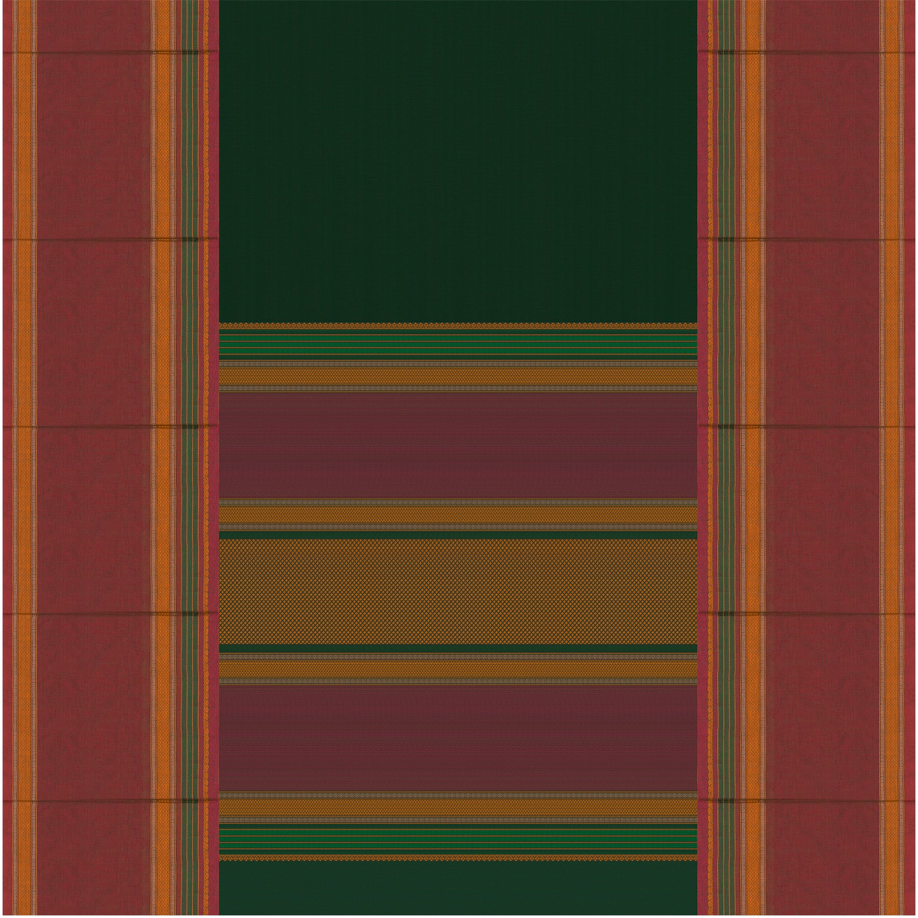 Kanakavalli Kanchi Cotton Sari 23-613-HS003-09482 - Full View