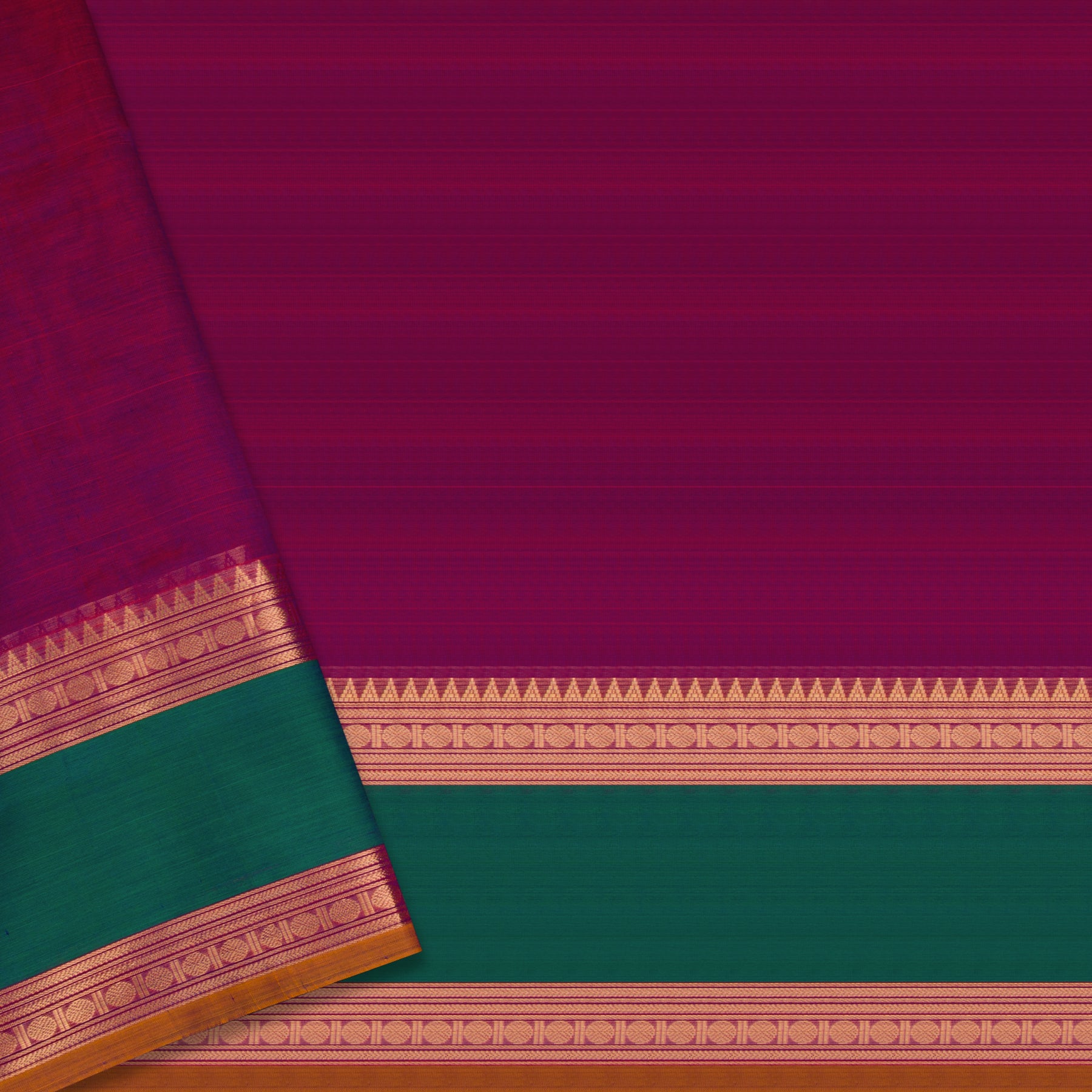 Kanakavalli Silk/Cotton Sari 23-613-HS005-09532 - Blouse View