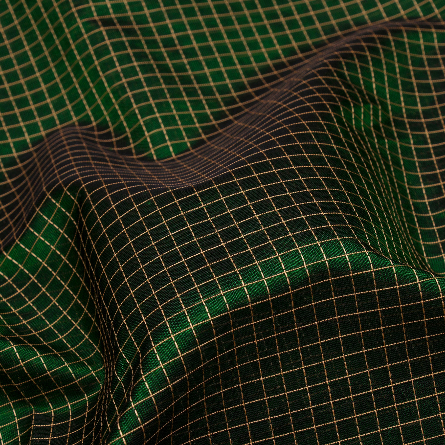 Kanakavalli Silk/Cotton Sari 23-613-HS005-11992 - Fabric View