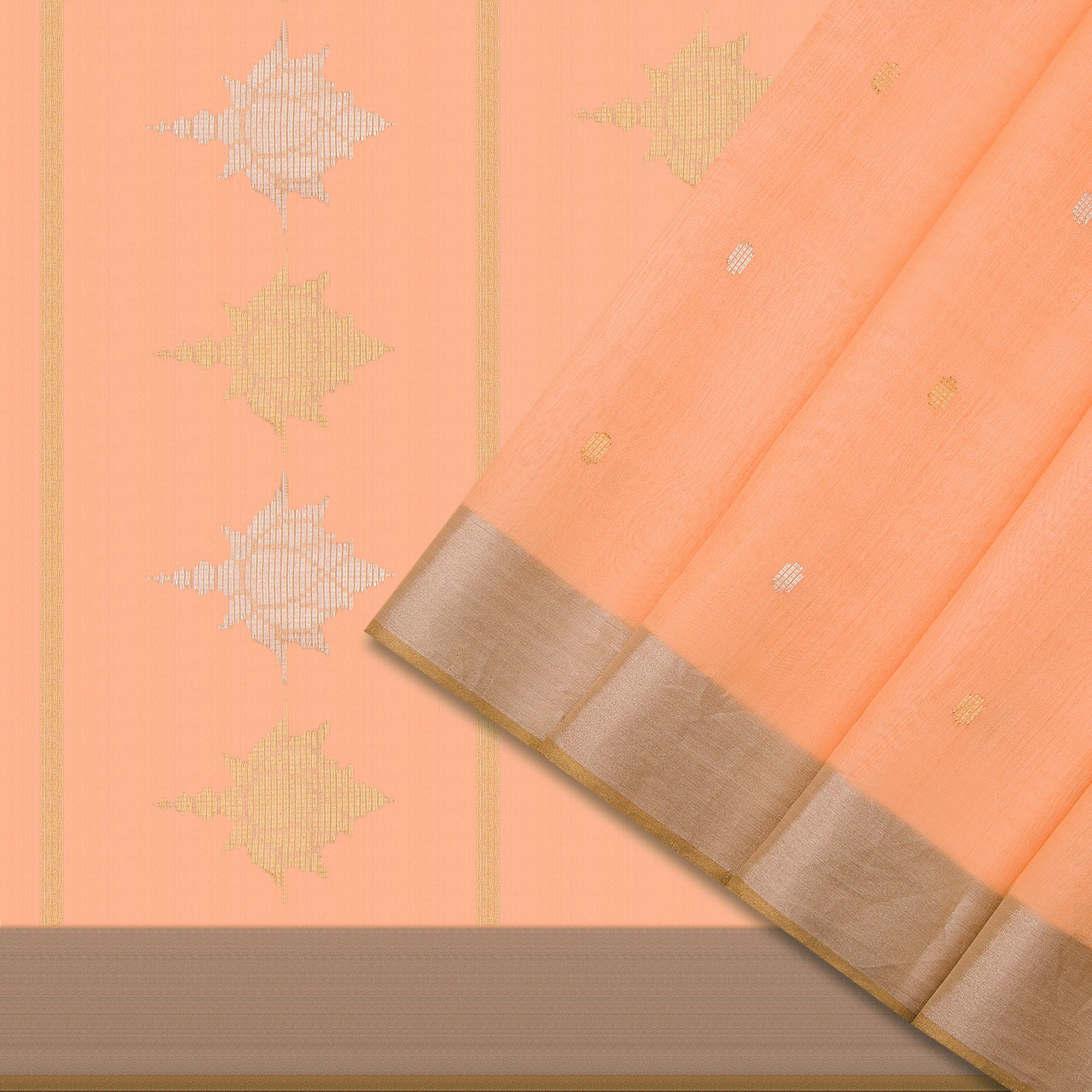 Pradeep Pillai Silk Sari 24-008-HS002-00515 - Cover View