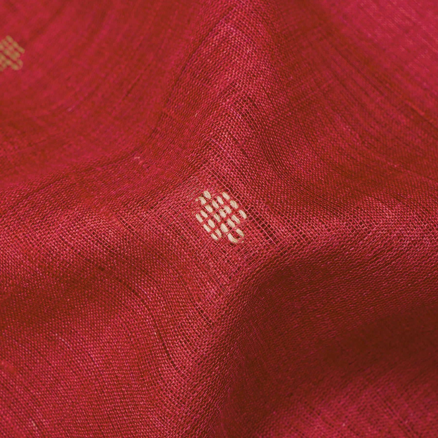 Pradeep Pillai Tussore Silk Sari 24-008-HS002-00609 - Fabric View