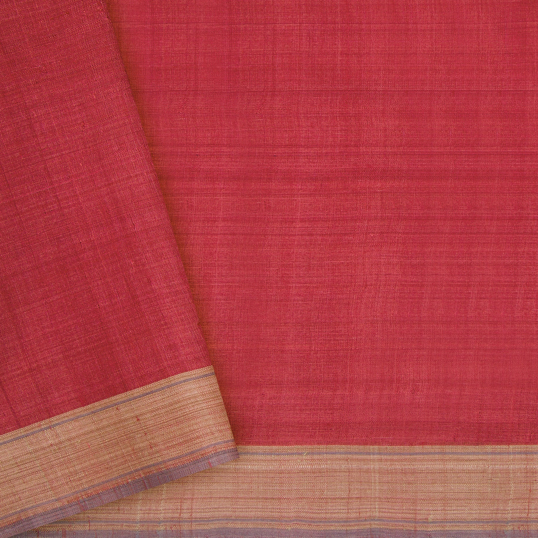 Pradeep Pillai Tussore Silk Sari 24-008-HS002-00609 - Blouse View