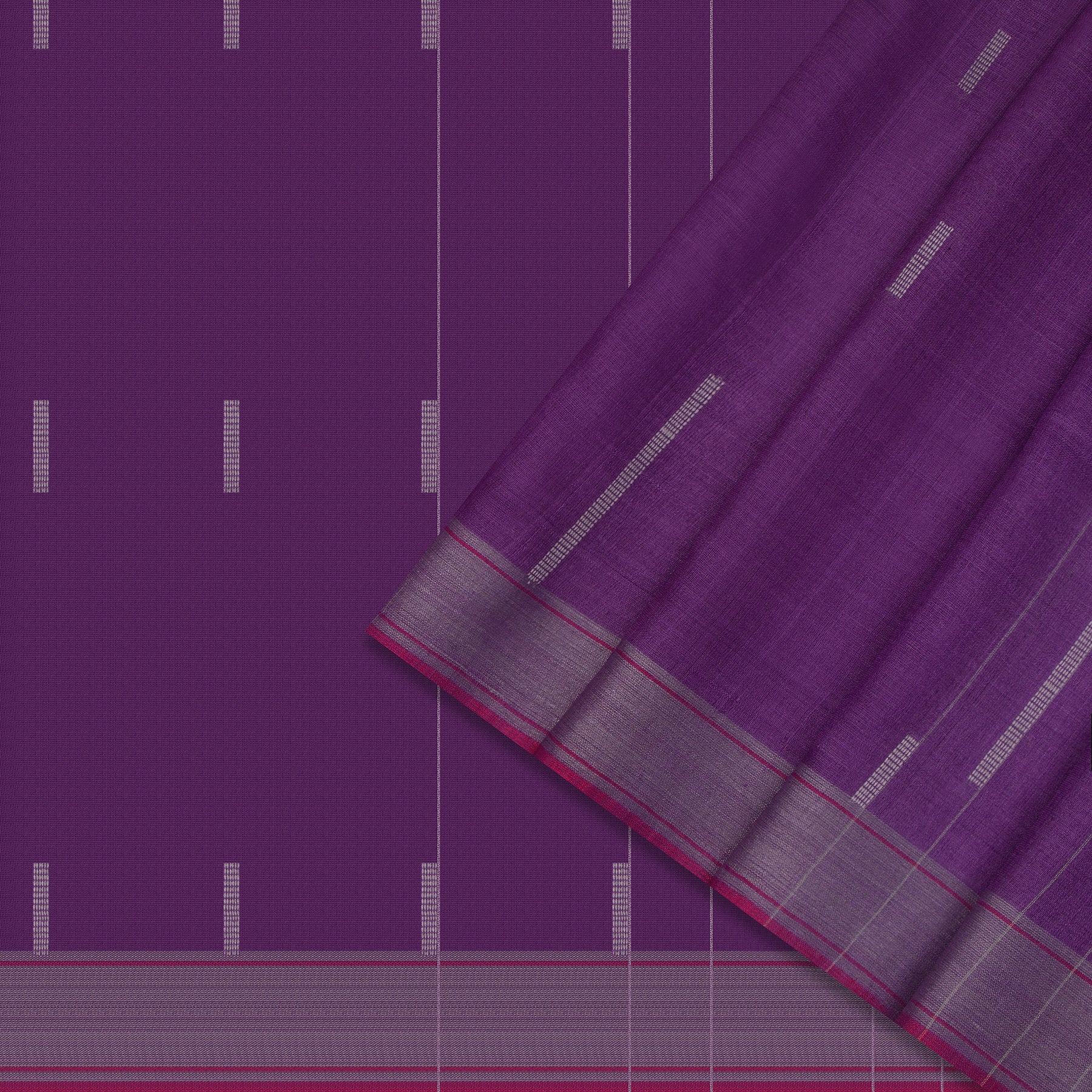 Pradeep Pillai Tussore Silk Sari 24-008-HS002-00615 - Cover View