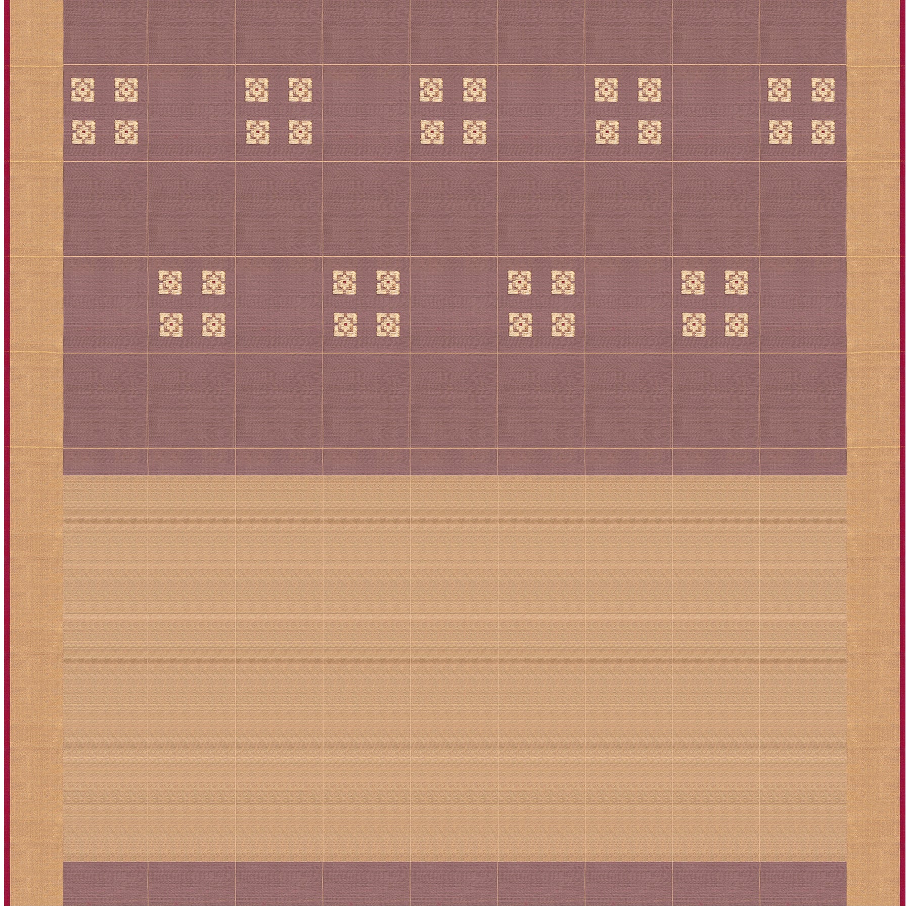 Pradeep Pillai Chanderi Silk Sari 24-008-HS002-00685 - Full View