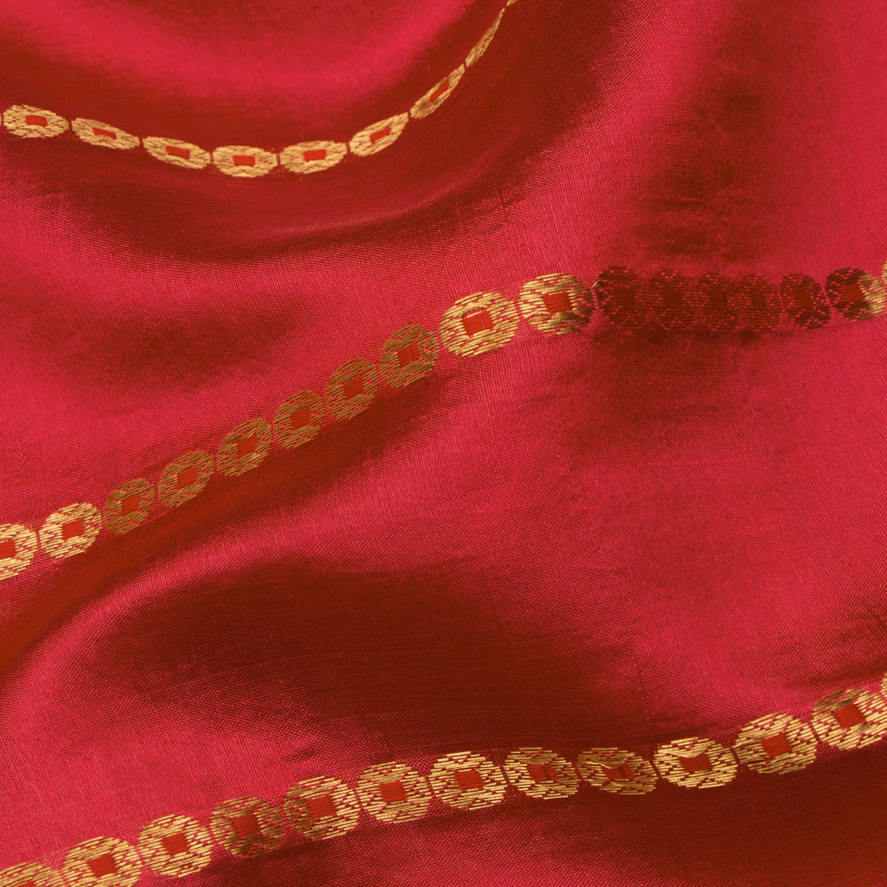 Pradeep Pillai Silk Sari 24-008-HS002-00708 - Fabric View