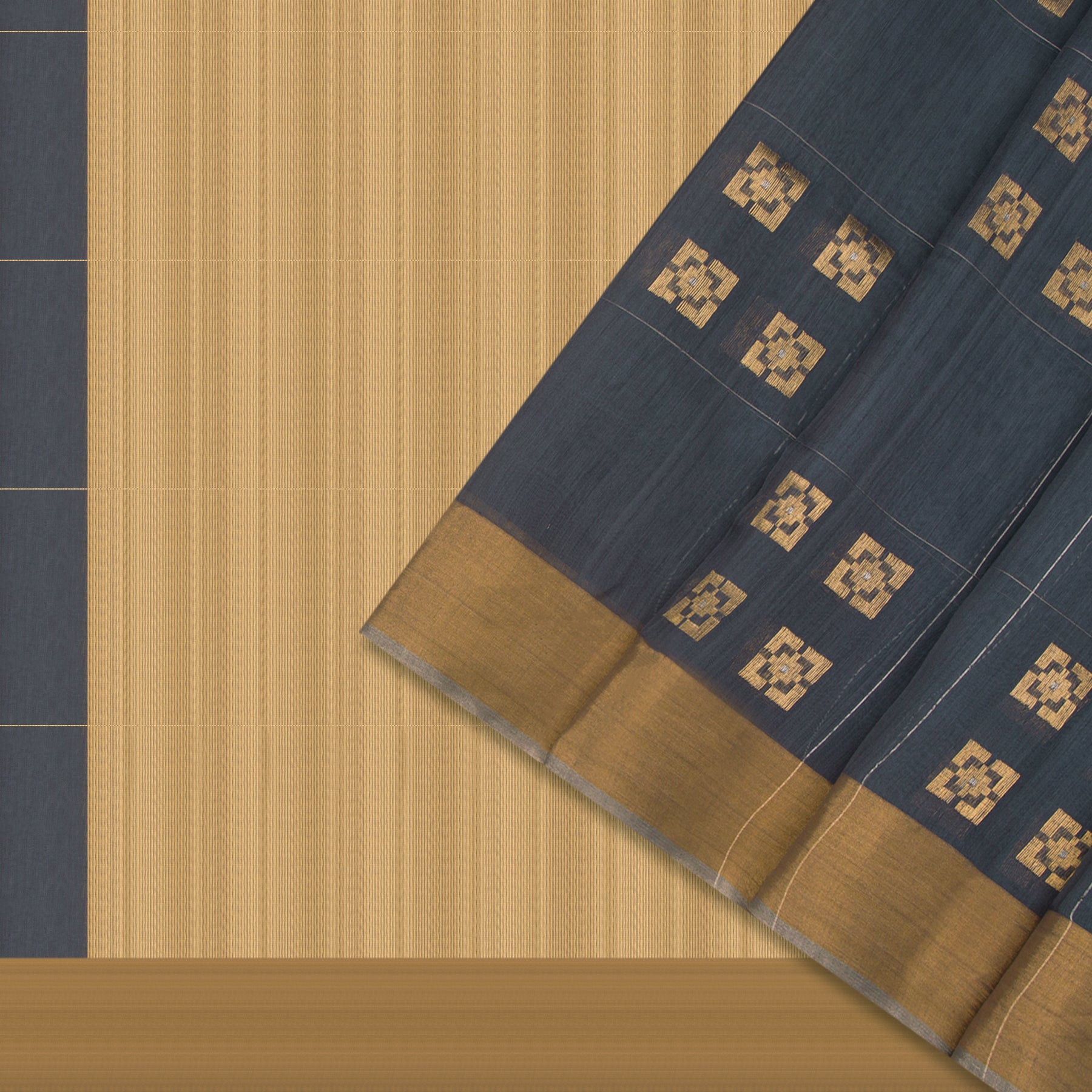 Pradeep Pillai Chanderi Silk Sari 24-008-HS002-00722 - Cover View