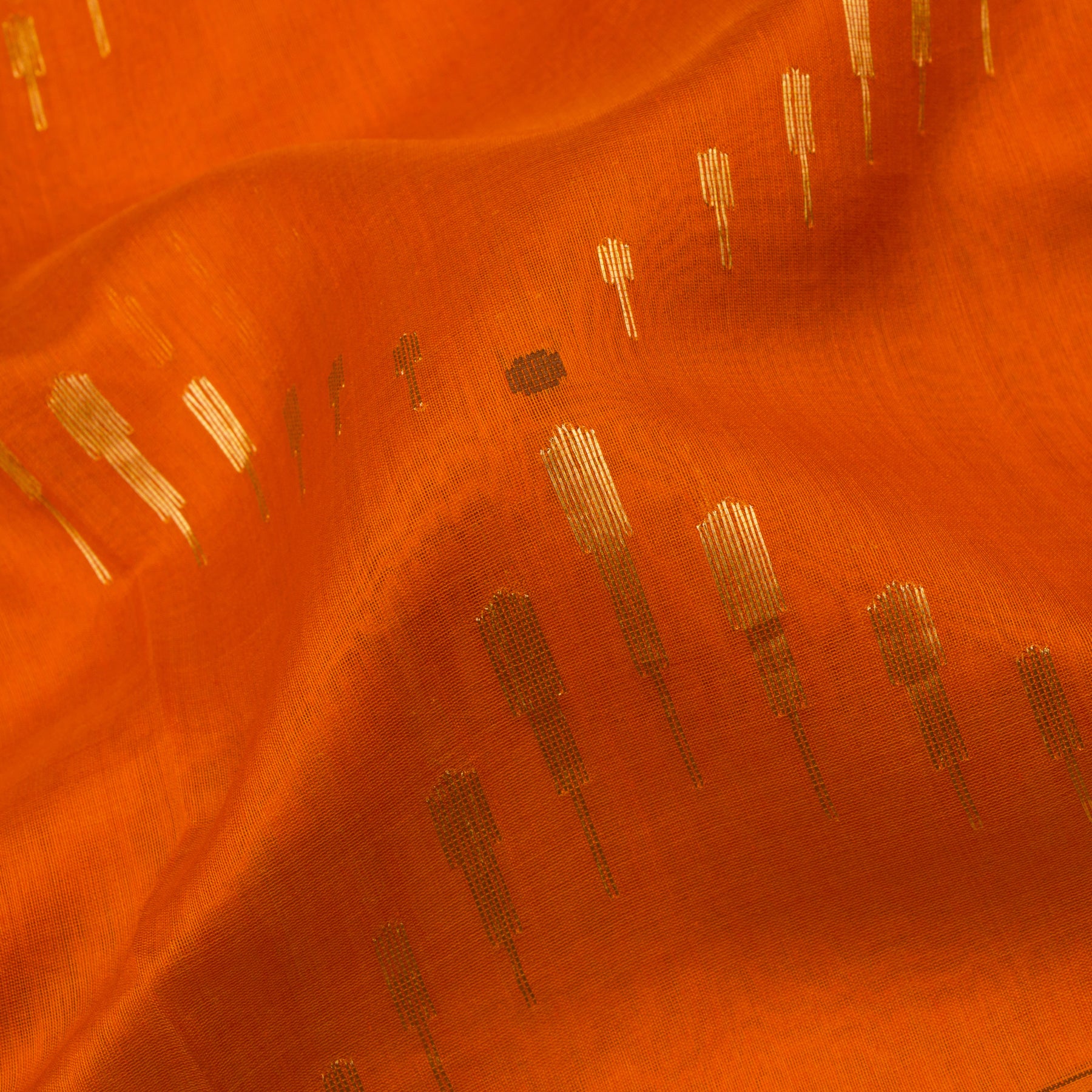 Pradeep Pillai Chanderi Silk Sari 24-008-HS002-00725 - Fabric View