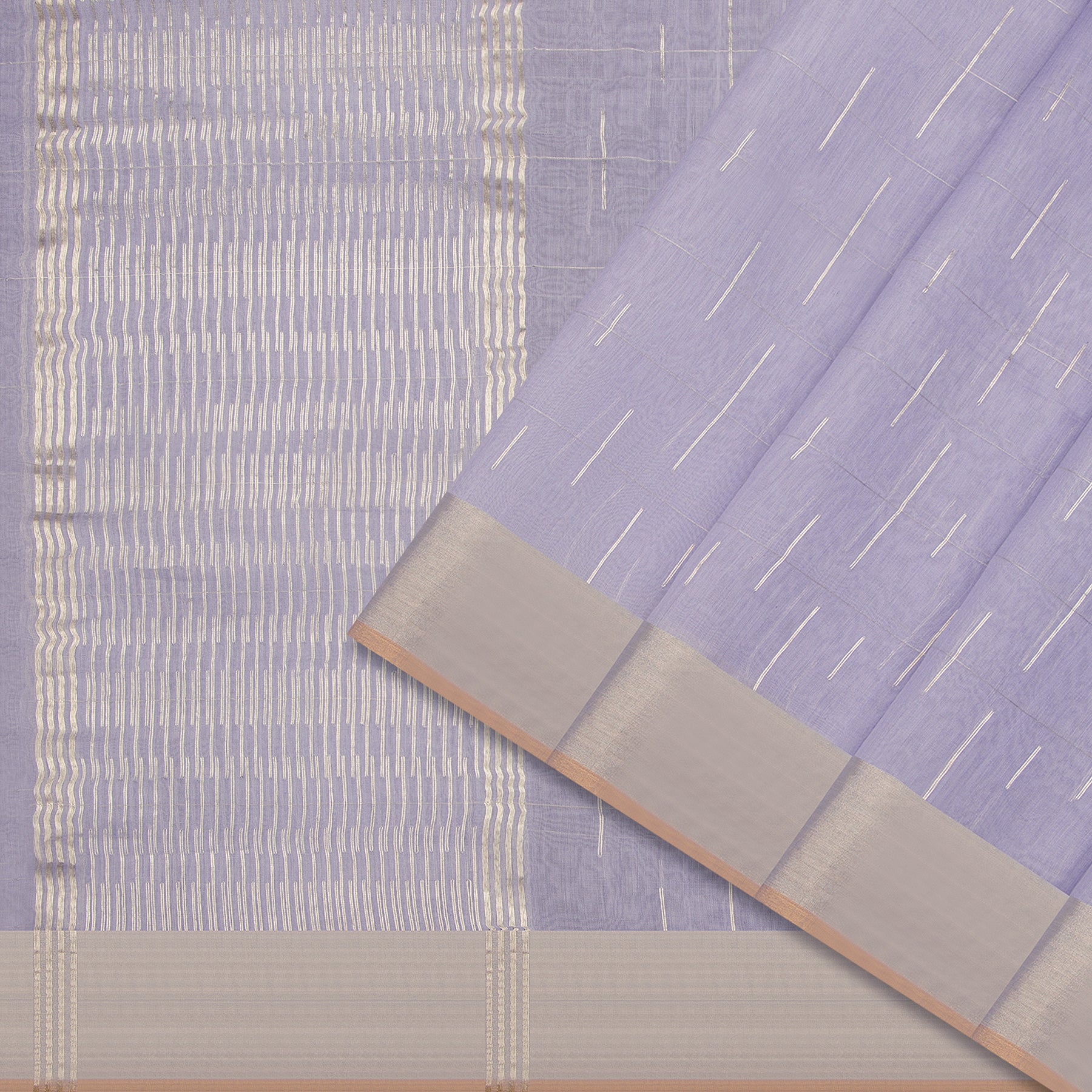 Pradeep Pillai Chanderi Silk Sari 24-008-HS002-00737 - Cover View