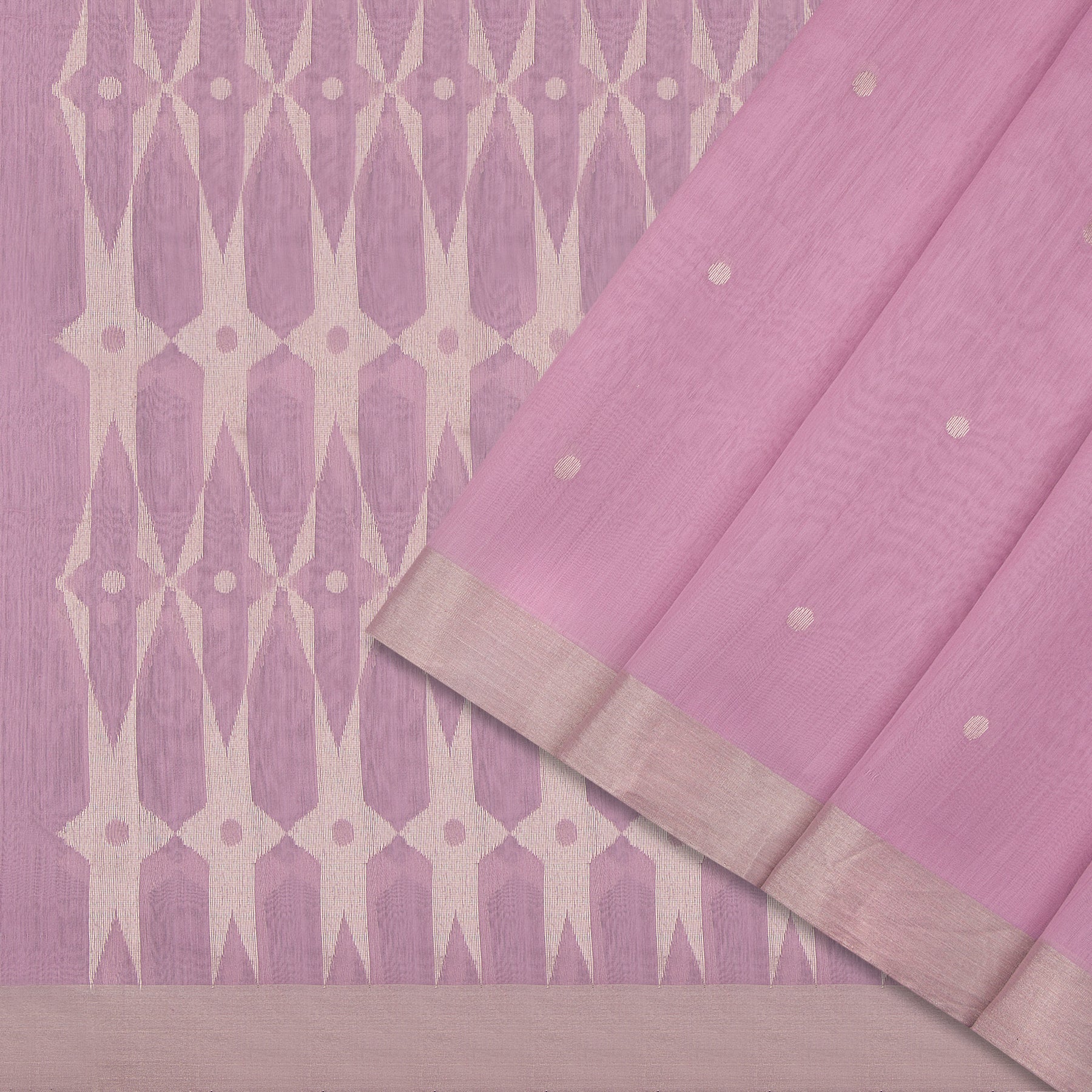 Pradeep Pillai Chanderi Silk Sari 24-008-HS002-00739 - Cover View