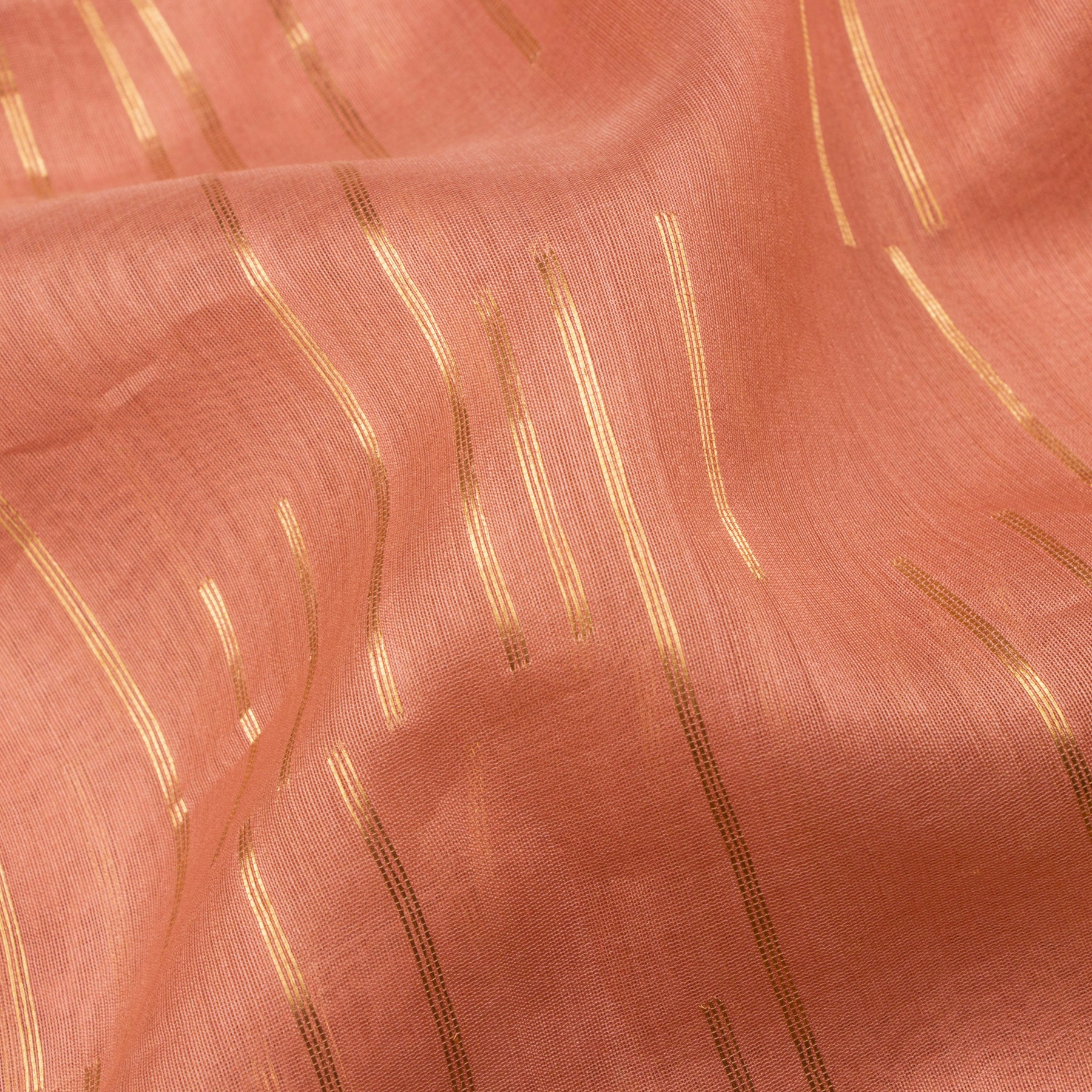 Pradeep Pillai Chanderi Silk Sari 25-008-HS002-00430 - Fabric View