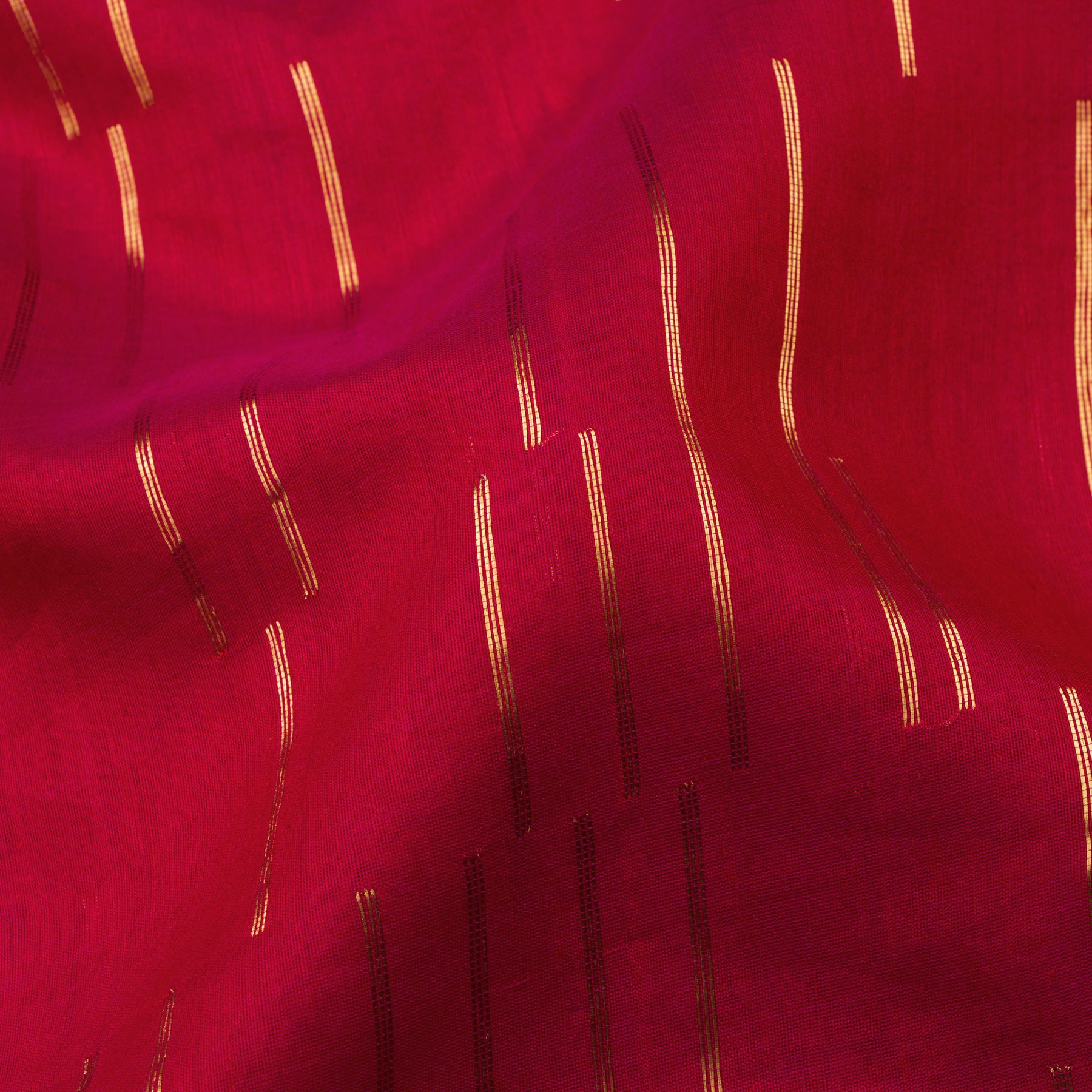 Pradeep Pillai Chanderi Silk Sari 24-008-HS002-00752 - Fabric View