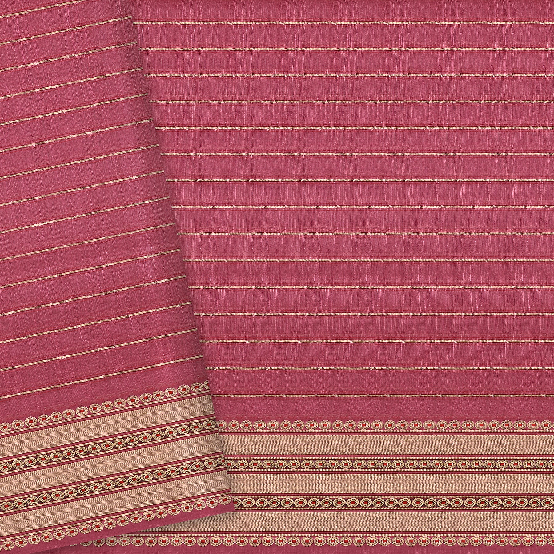 Pradeep Pillai Linen/Silk Sari 24-008-HS004-00160 - Blouse View