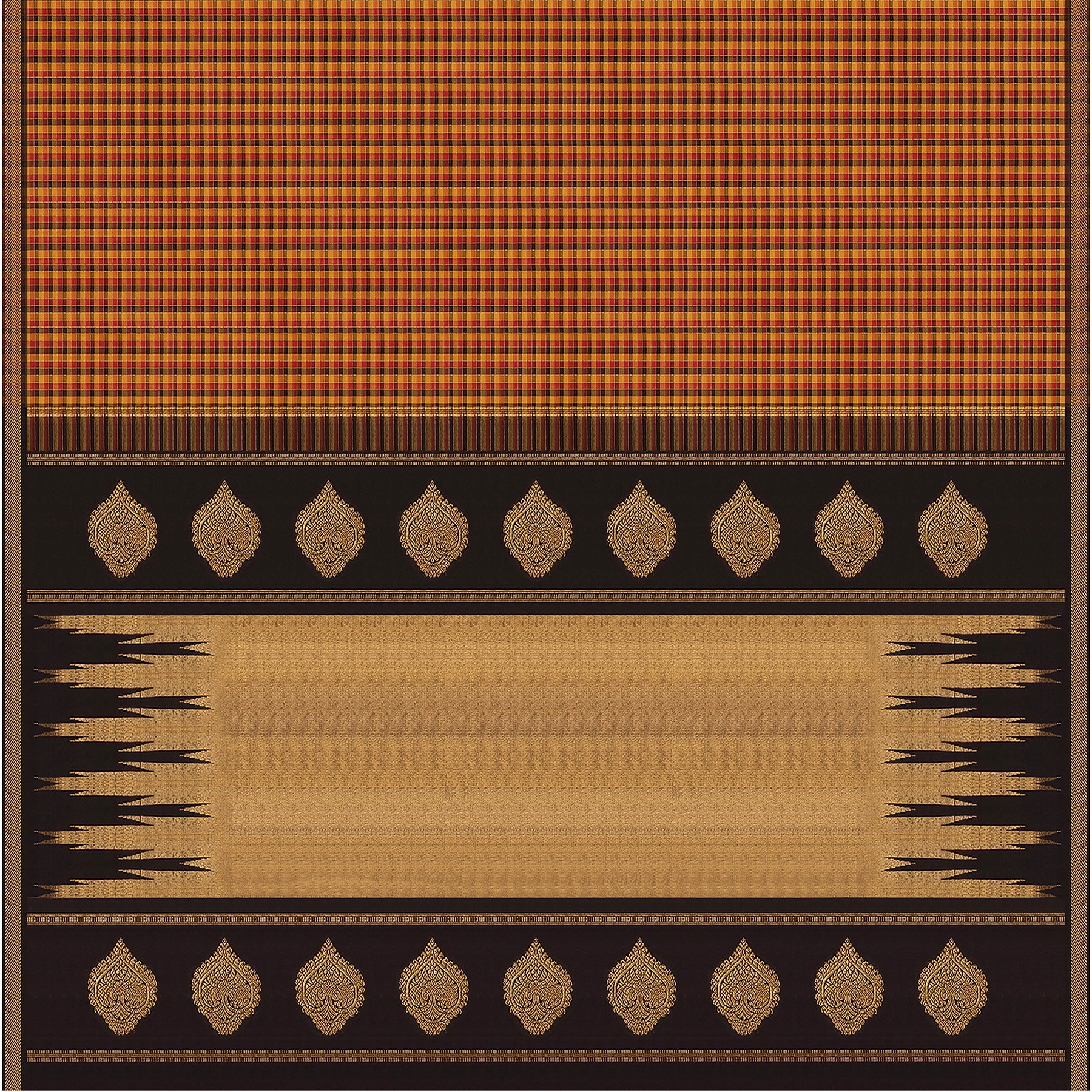 Kanakavalli Kanjivaram Silk Sari 23-040-HS001-00898 - Full View