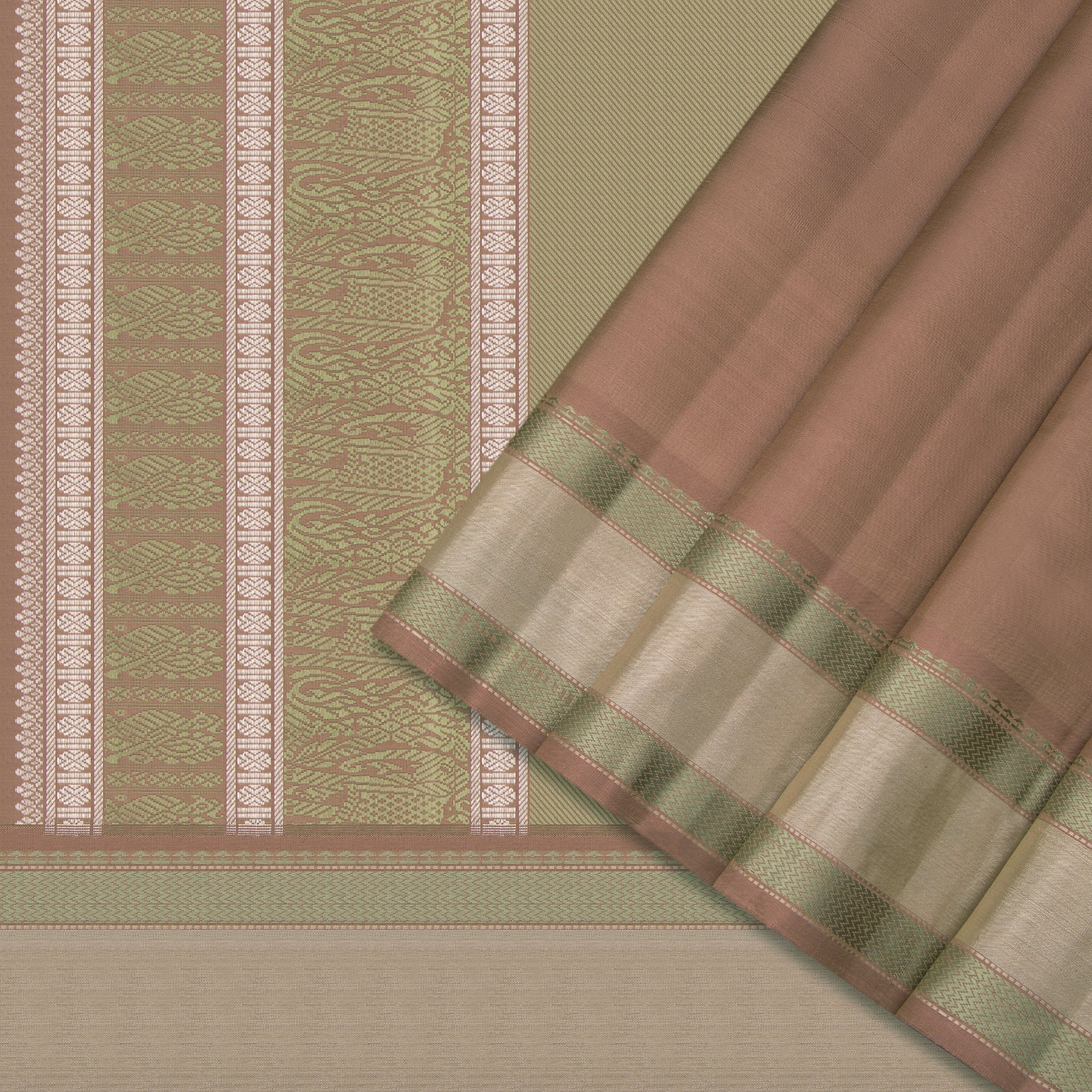 Kanakavalli Kanjivaram Silk Sari 24-040-HS001-01048 - Cover View