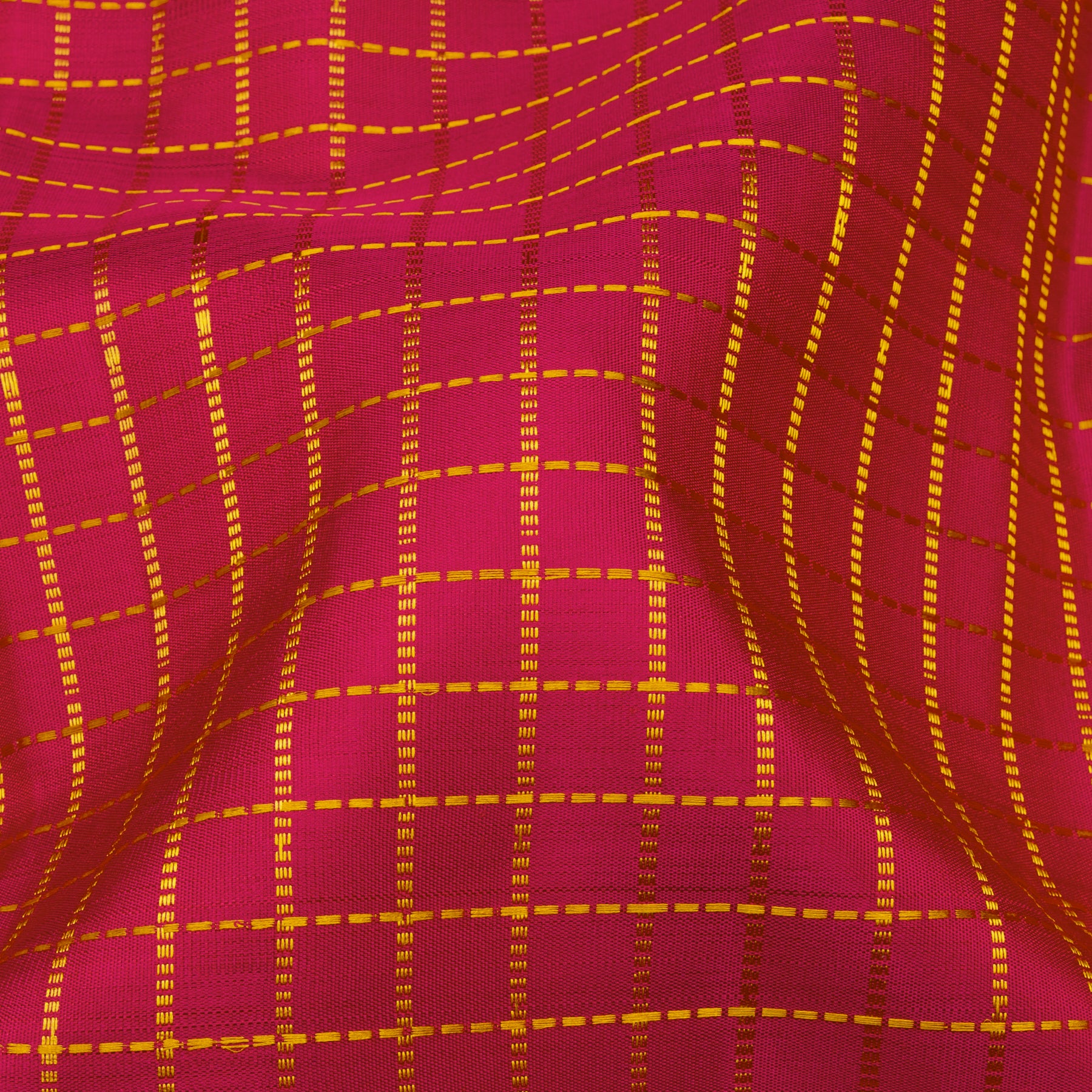 Kanakavalli Kanjivaram Silk Sari 24-040-HS001-02421 - Fabric View