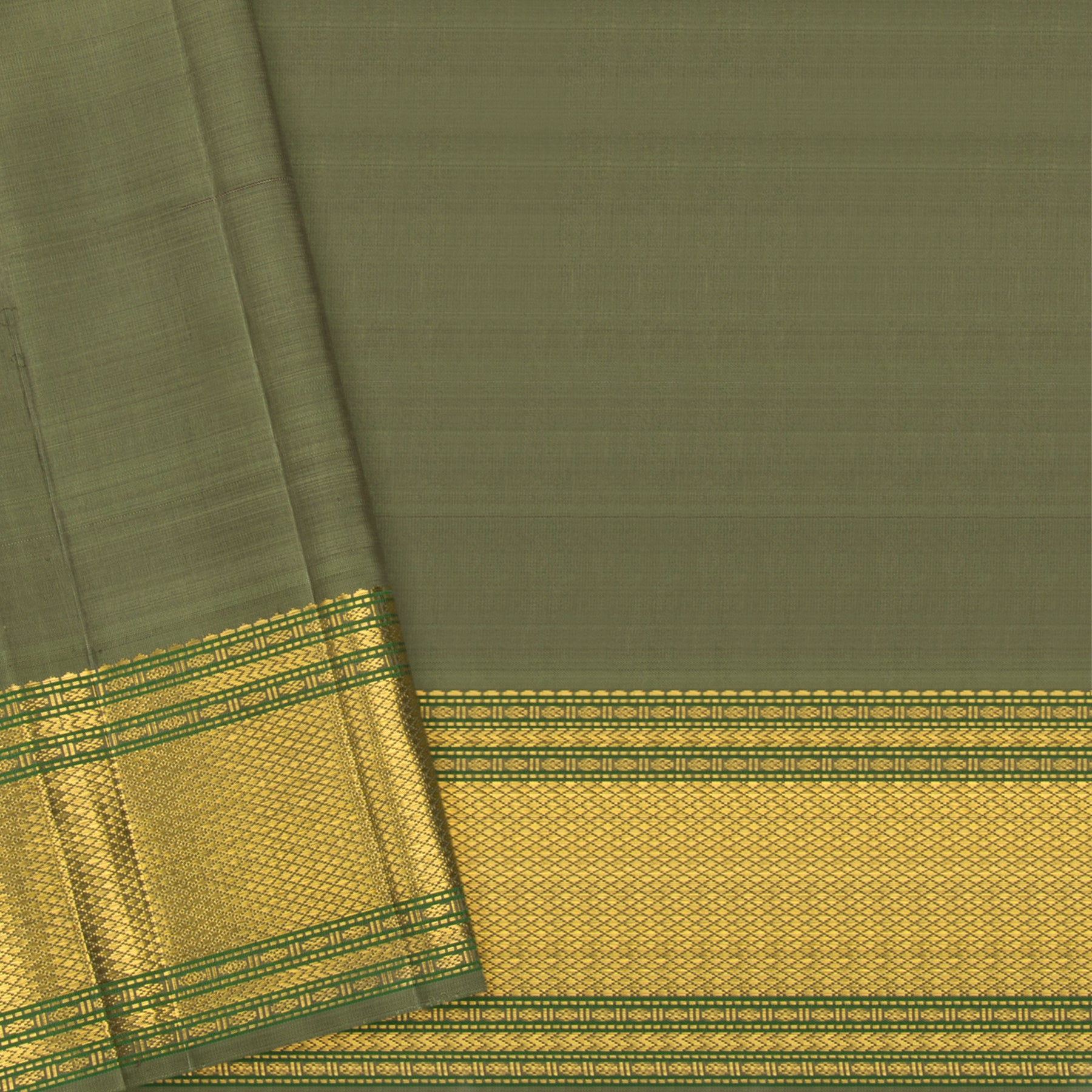 Kanakavalli Kanjivaram Silk Sari 24-040-HS001-02426 - Blouse View