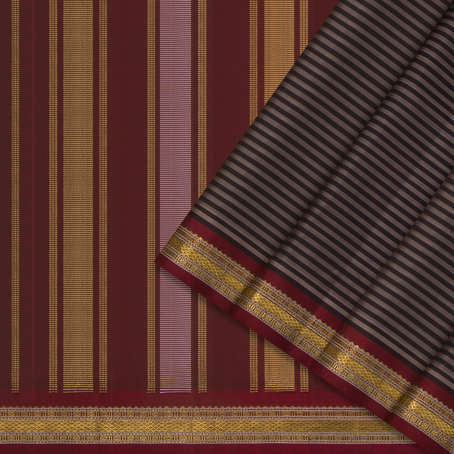 Kanakavalli Kanjivaram Silk Sari 24-040-HS001-02437 - Cover View