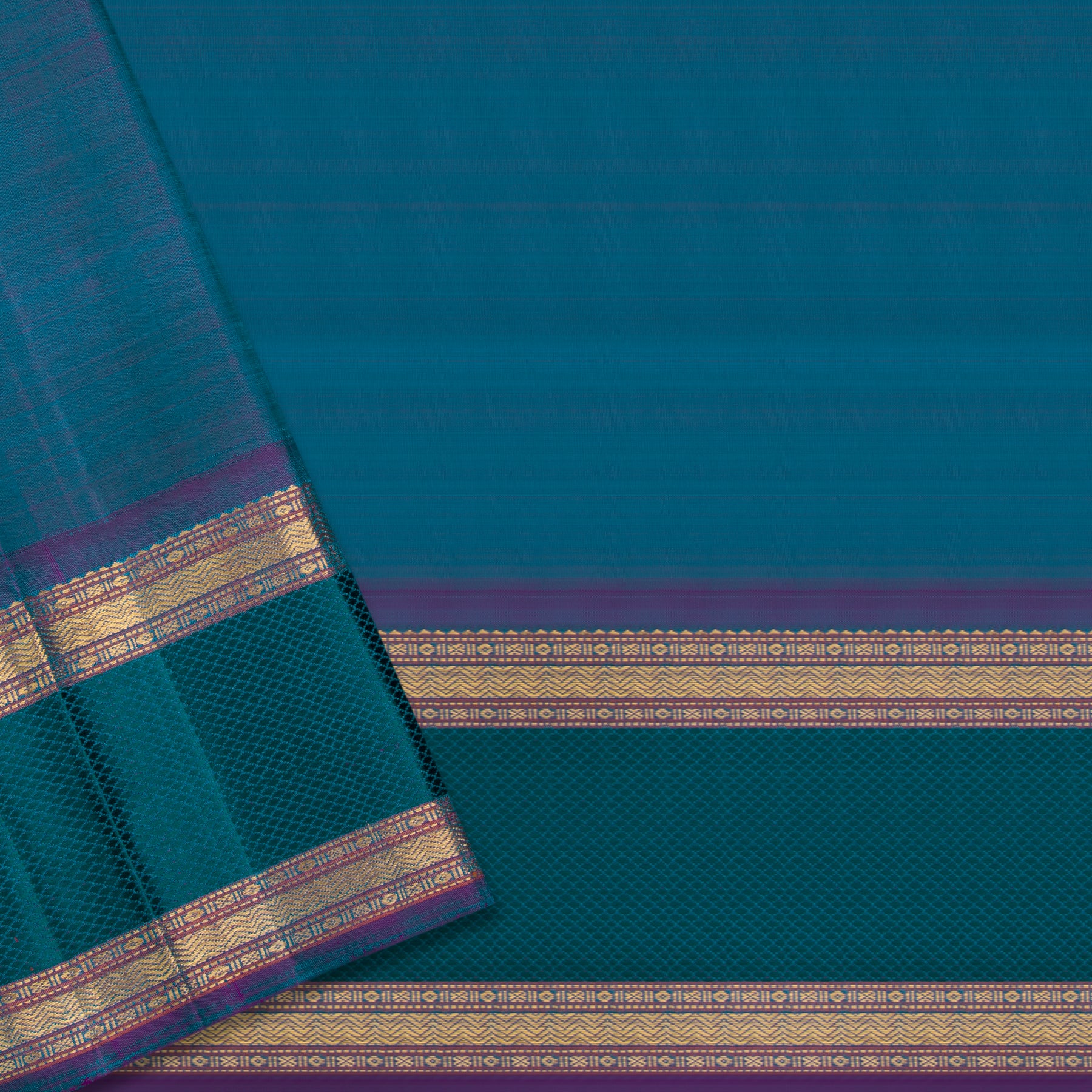 Kanakavalli Kanjivaram Silk Sari 24-040-HS001-02438 - Blouse View