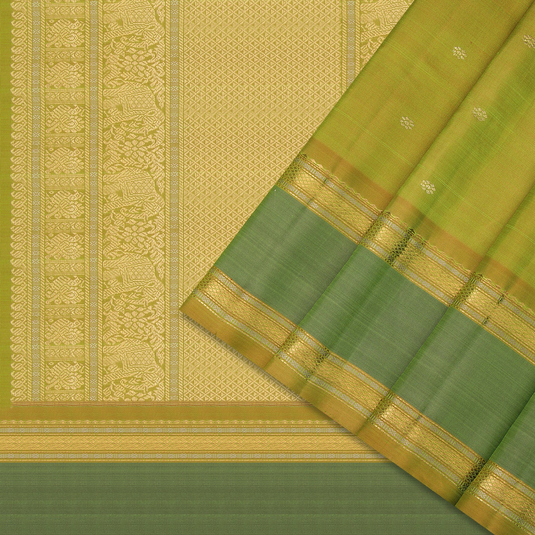 Kanakavalli Kanjivaram Silk Sari 24-040-HS001-04629 - Cover View