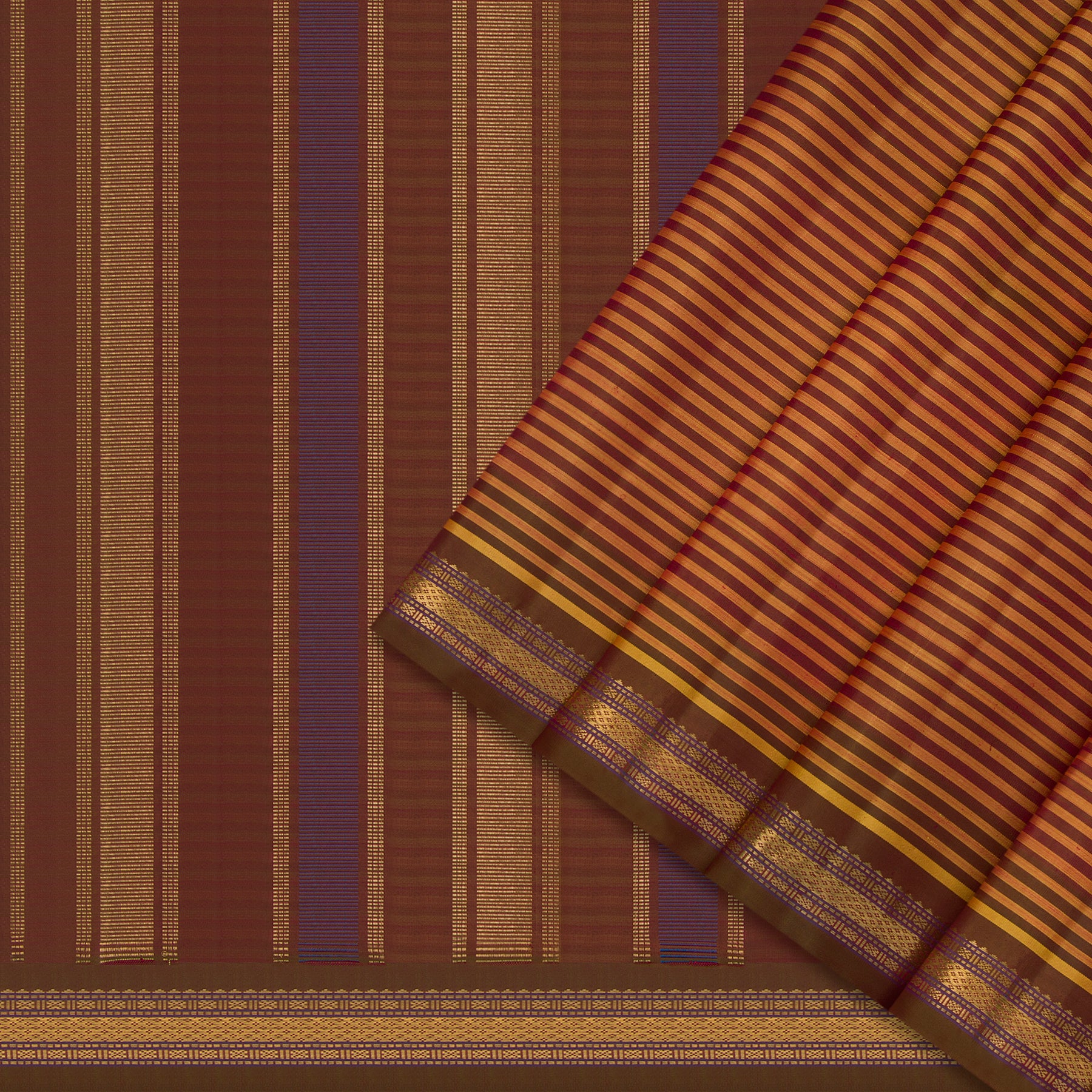 Kanakavalli Kanjivaram Silk Sari 24-040-HS001-04633 - Cover View