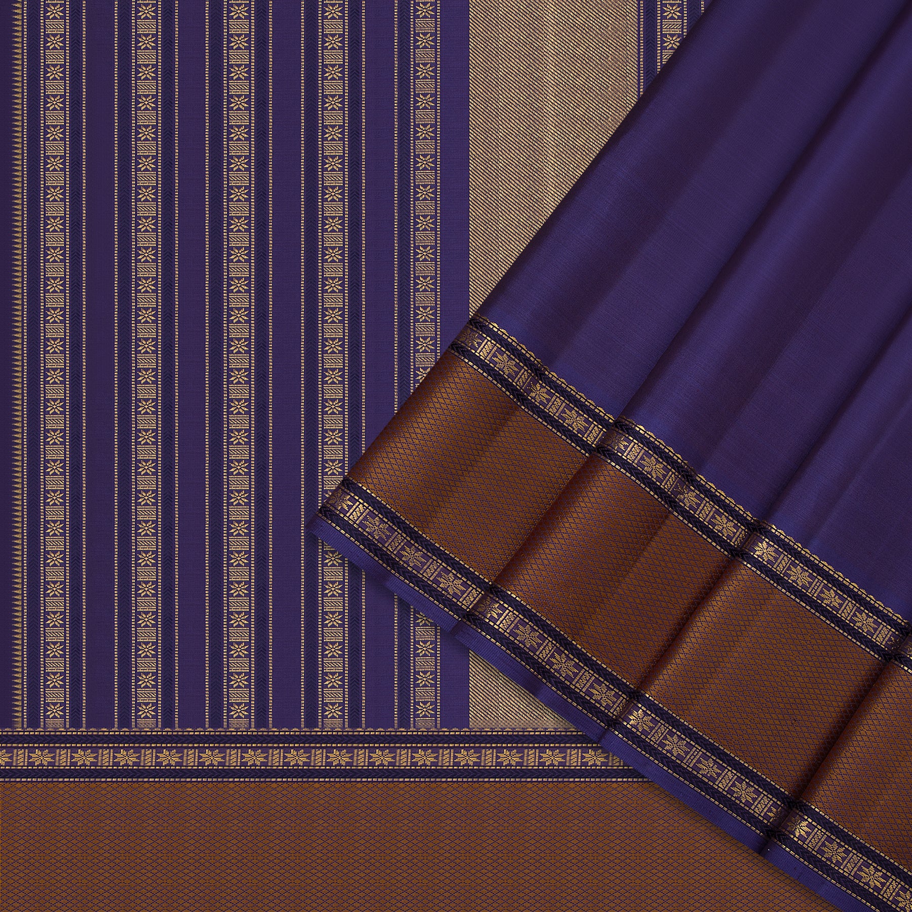 Kanakavalli Kanjivaram Silk Sari 24-040-HS001-04650 - Cover View