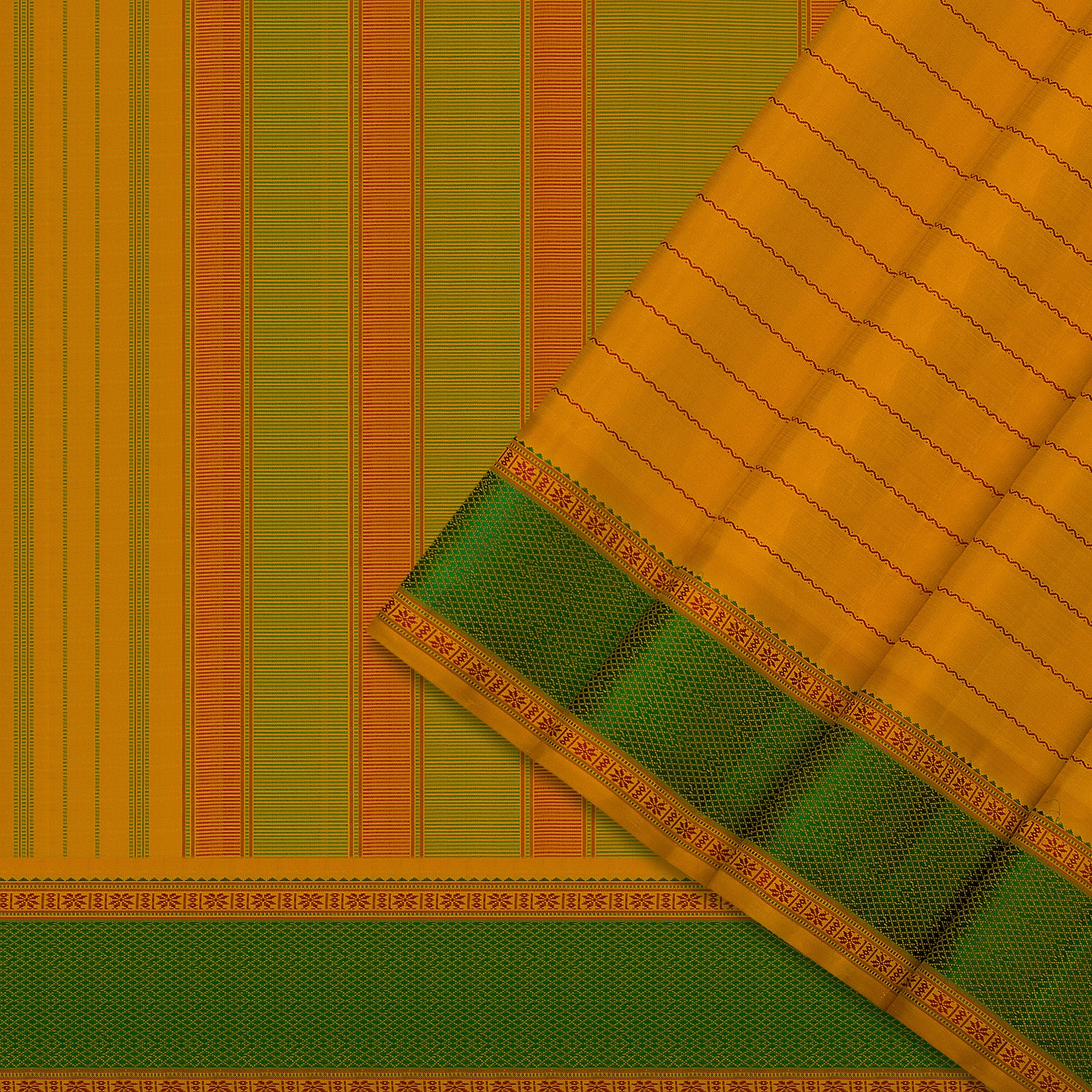 Kanakavalli Kanjivaram Silk Sari 24-040-HS001-04651 - Cover View