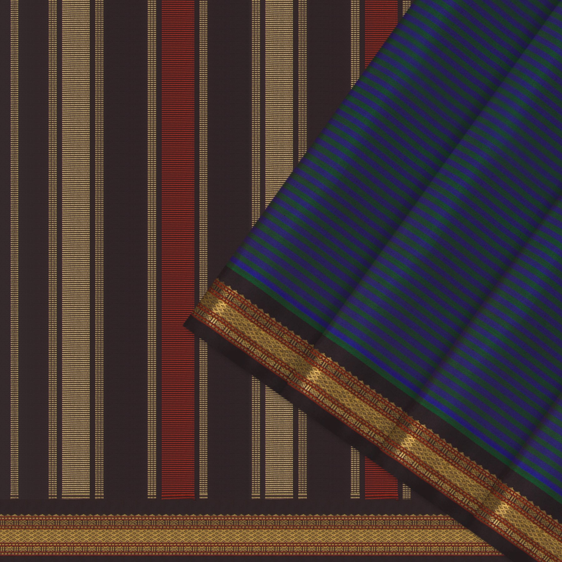 Kanakavalli Kanjivaram Silk Sari 24-040-HS001-04675 - Cover View