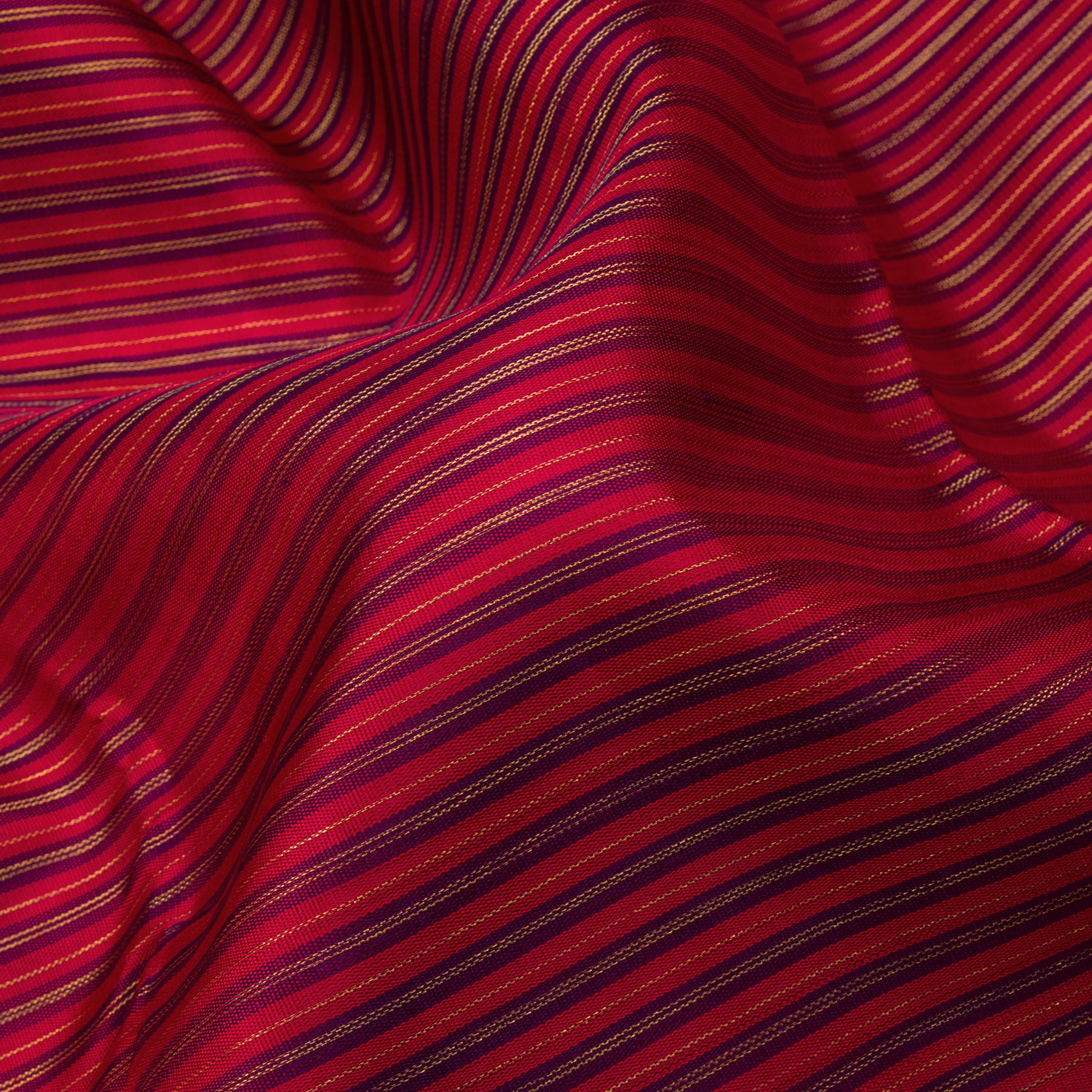 Kanakavalli Kanjivaram Silk Sari 24-040-HS001-04681 - Fabric View