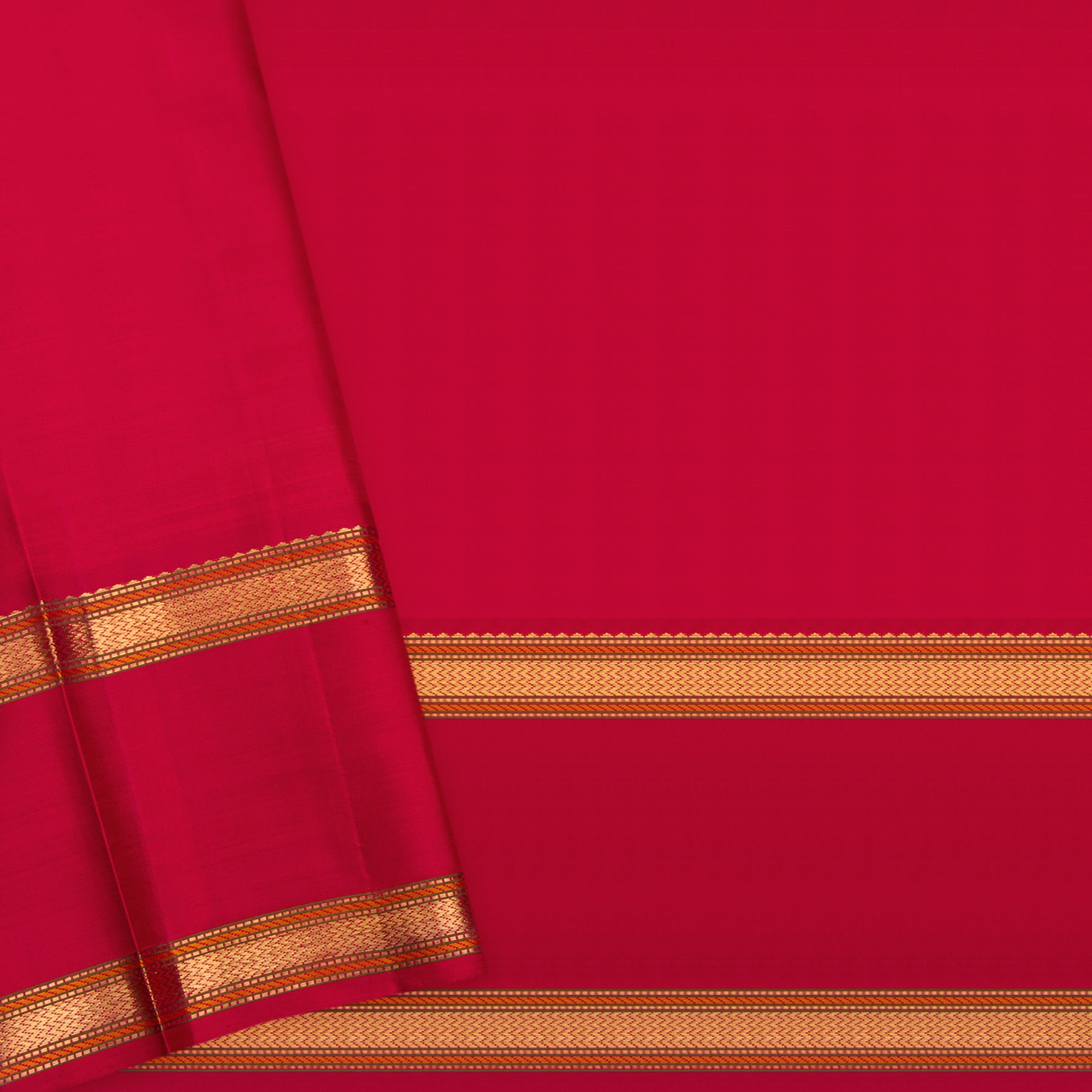 Kanakavalli Kanjivaram Silk Sari 24-040-HS001-04681 - Blouse View