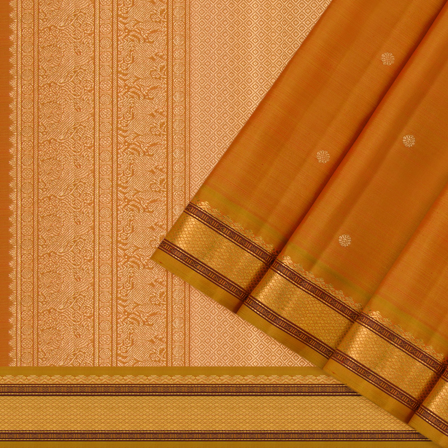 Kanakavalli Kanjivaram Silk Sari 24-040-HS001-04702 - Cover View