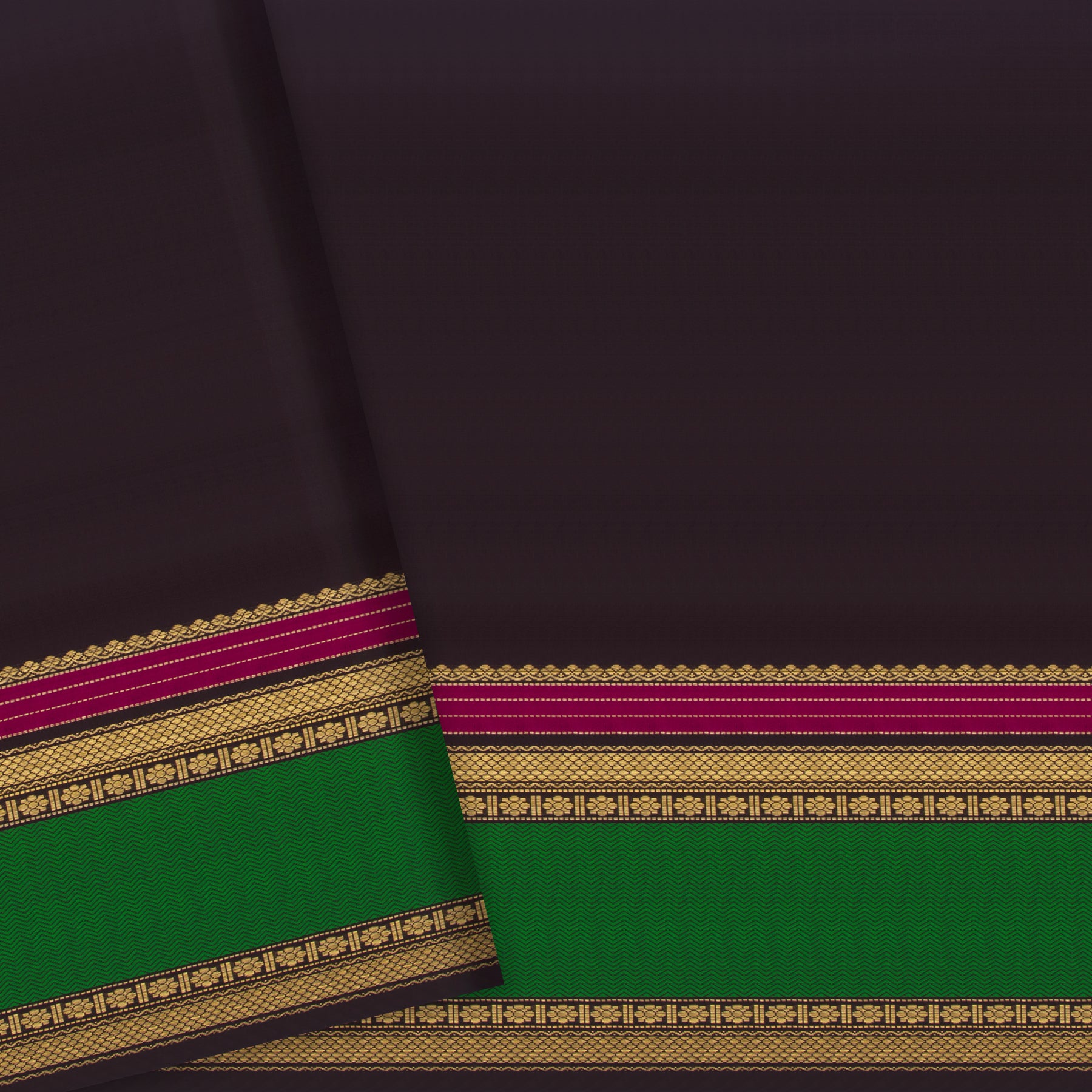 Kanakavalli Kanjivaram Silk Sari 24-040-HS001-05190 - Blouse View 