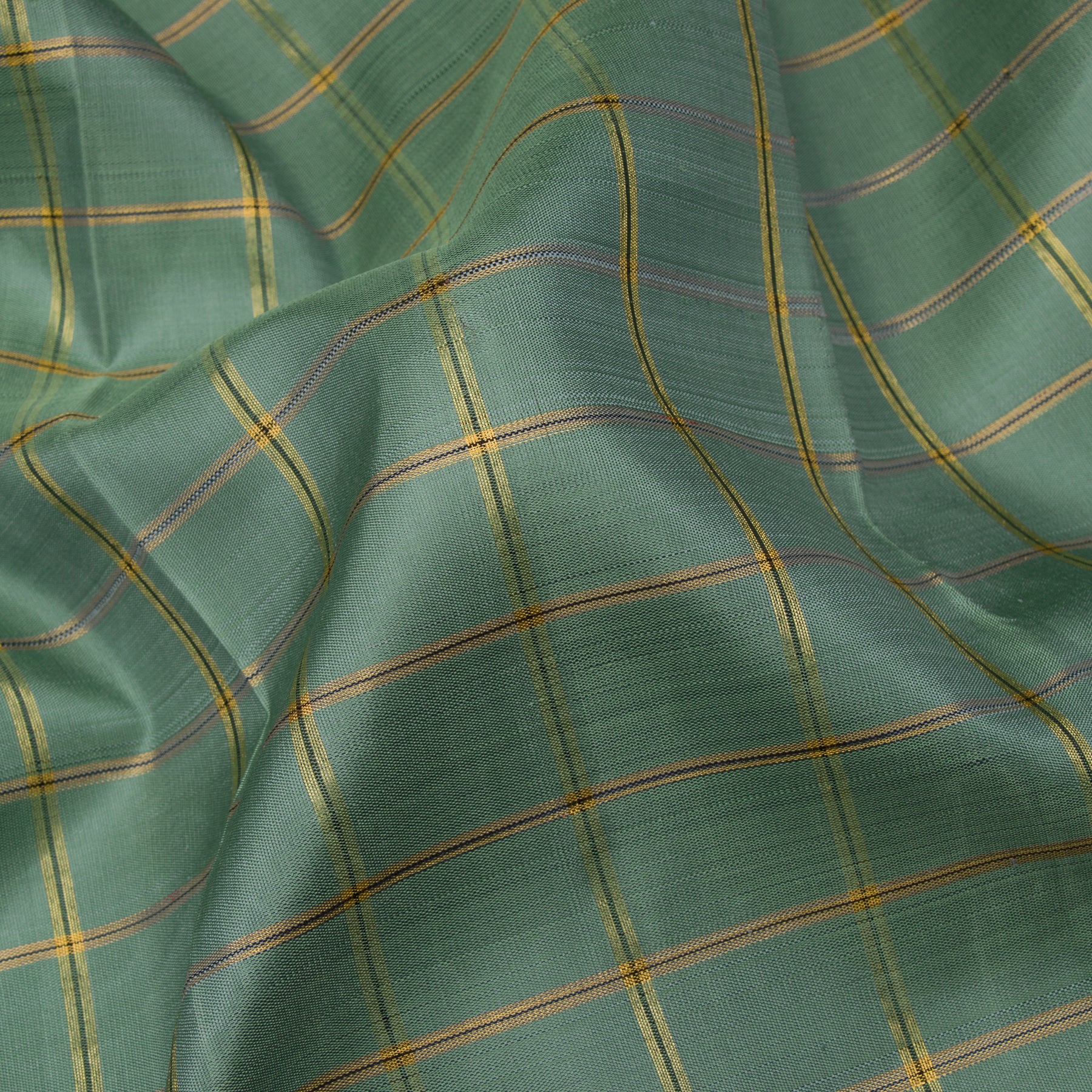 Kanakavalli Kanjivaram Silk Sari 24-040-HS001-05191 - Fabric View