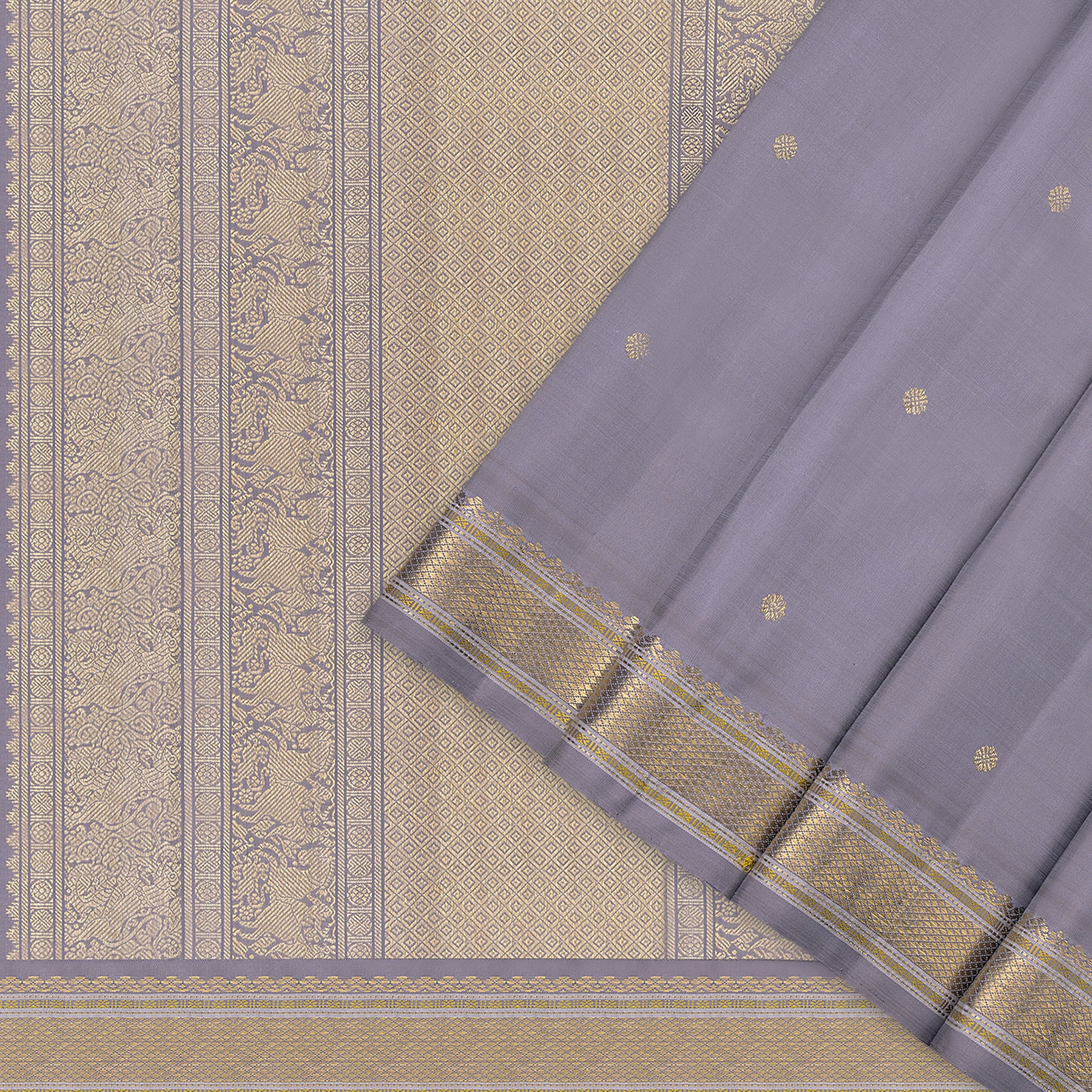 Kanakavalli Kanjivaram Silk Sari 24-040-HS001-05196 - Cover View