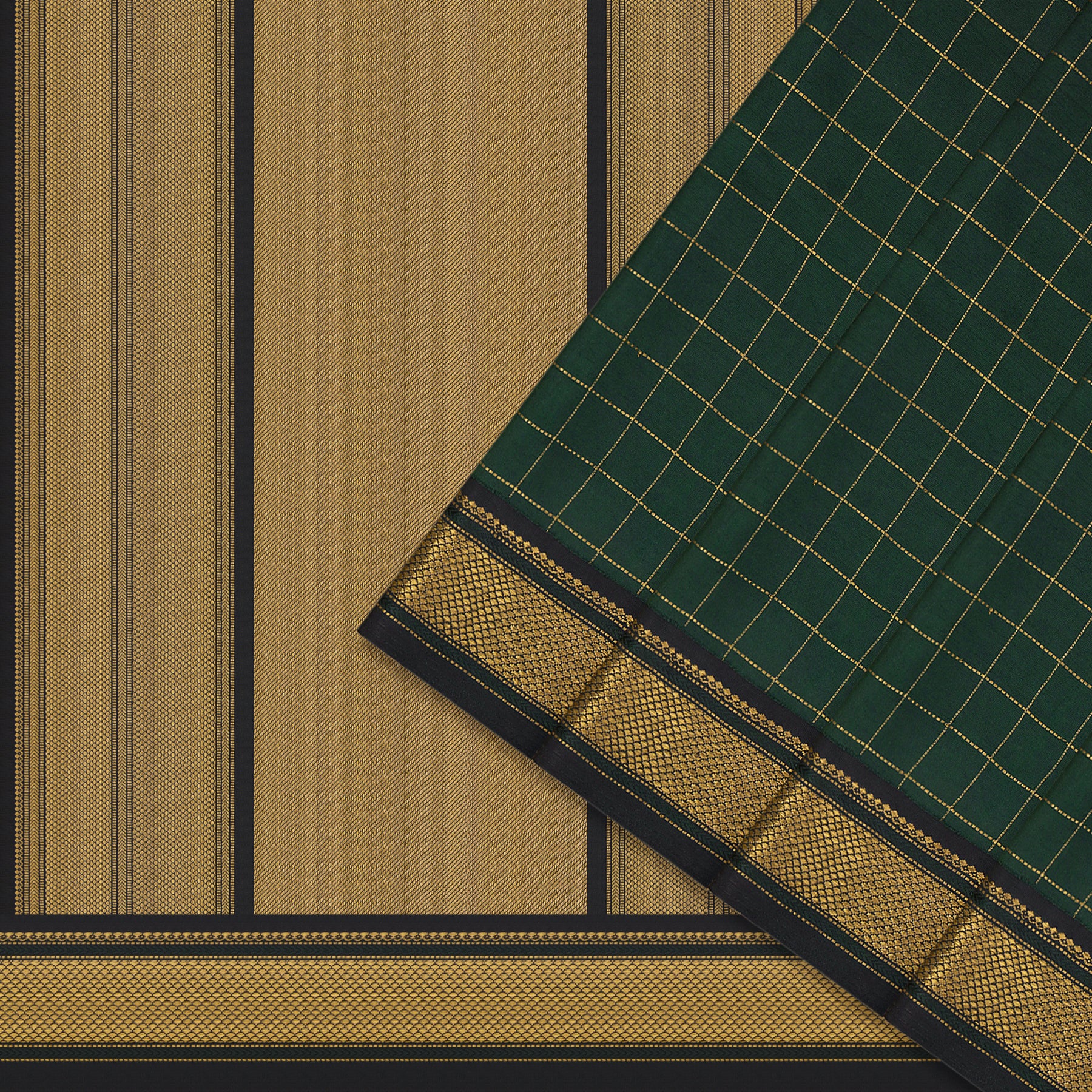 Kanakavalli Kanjivaram Silk Sari 24-040-HS001-05202 - Cover View