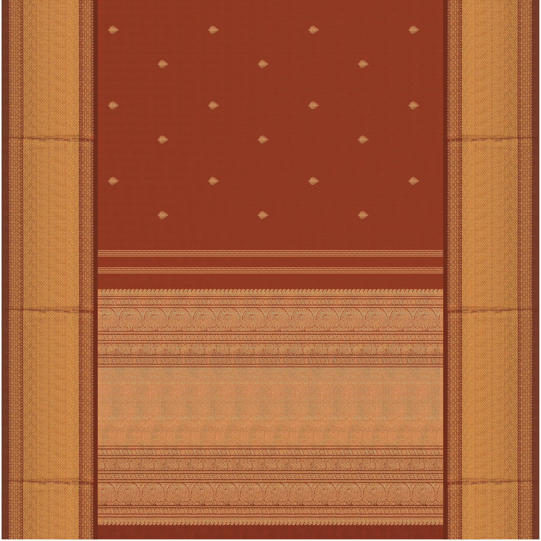 Kanakavalli Kanjivaram Silk Sari 24-040-HS001-05203 - Full View