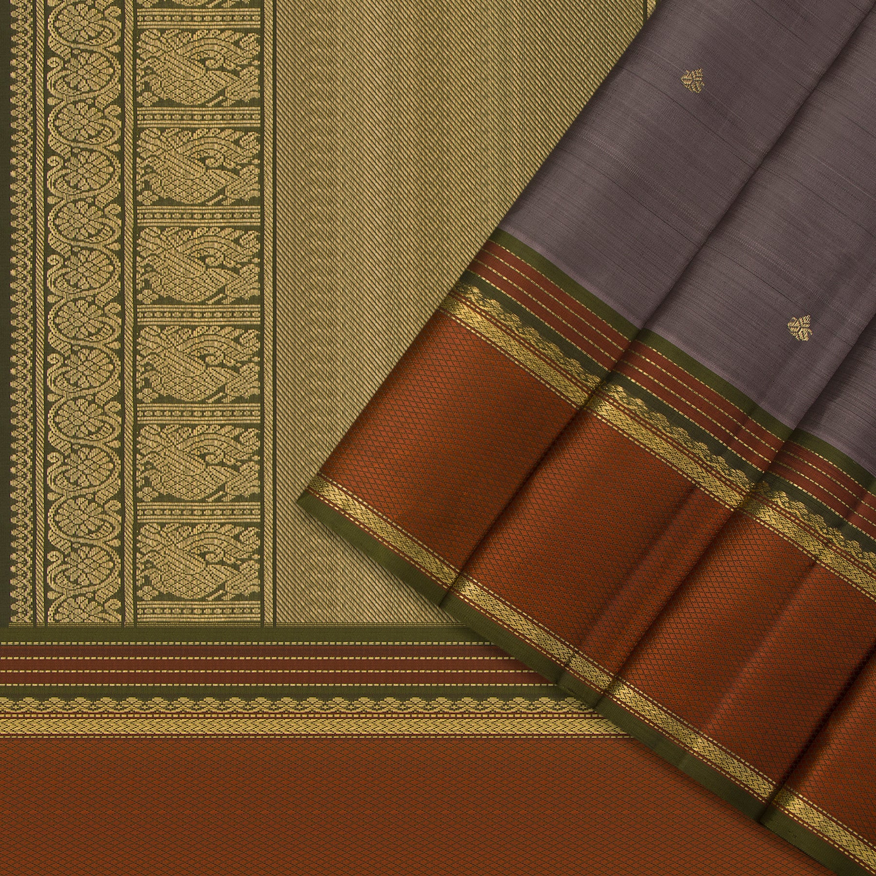 Kanakavalli Kanjivaram Silk Sari 24-040-HS001-05872 - Cover View