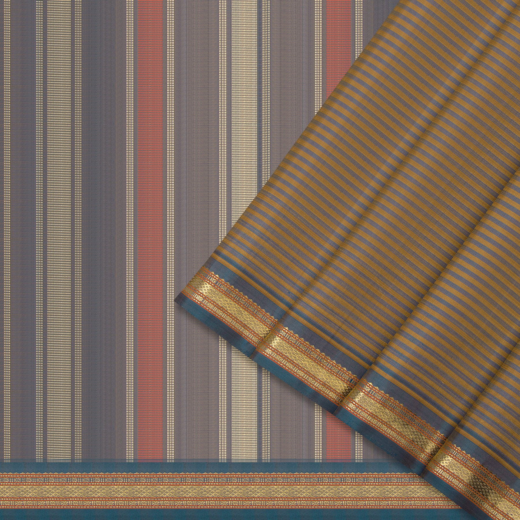 Kanakavalli Kanjivaram Silk Sari 24-040-HS001-06895 - Cover View