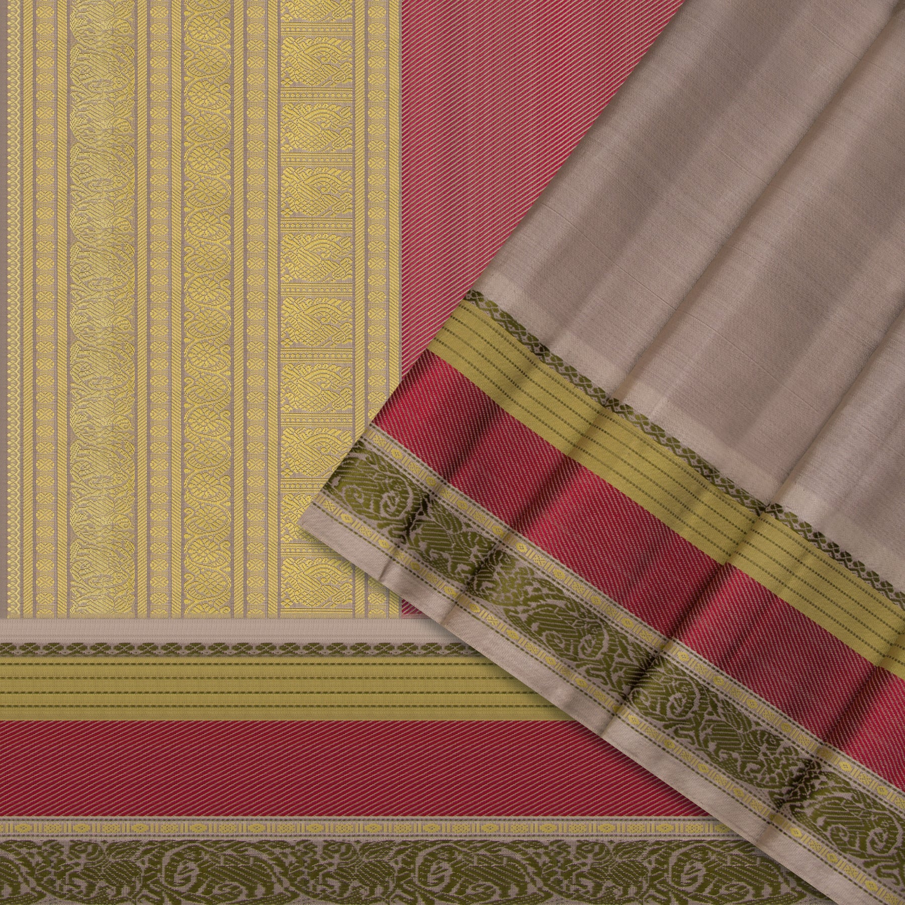 Kanakavalli Kanjivaram Silk Sari 24-040-HS001-06896 - Cover View