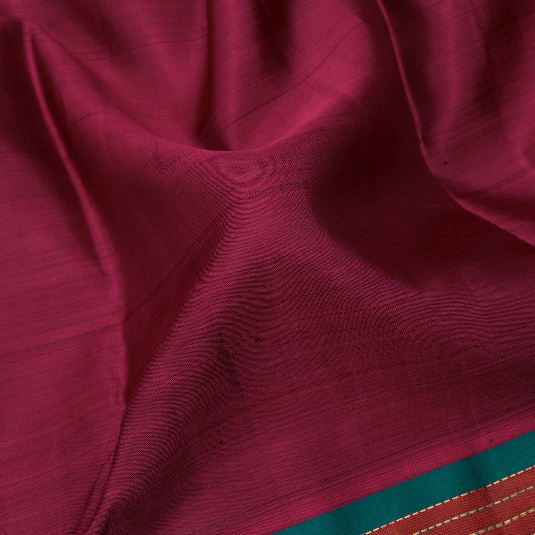 Kanakavalli Kanjivaram Silk Sari 24-040-HS001-06897 - Fabric View