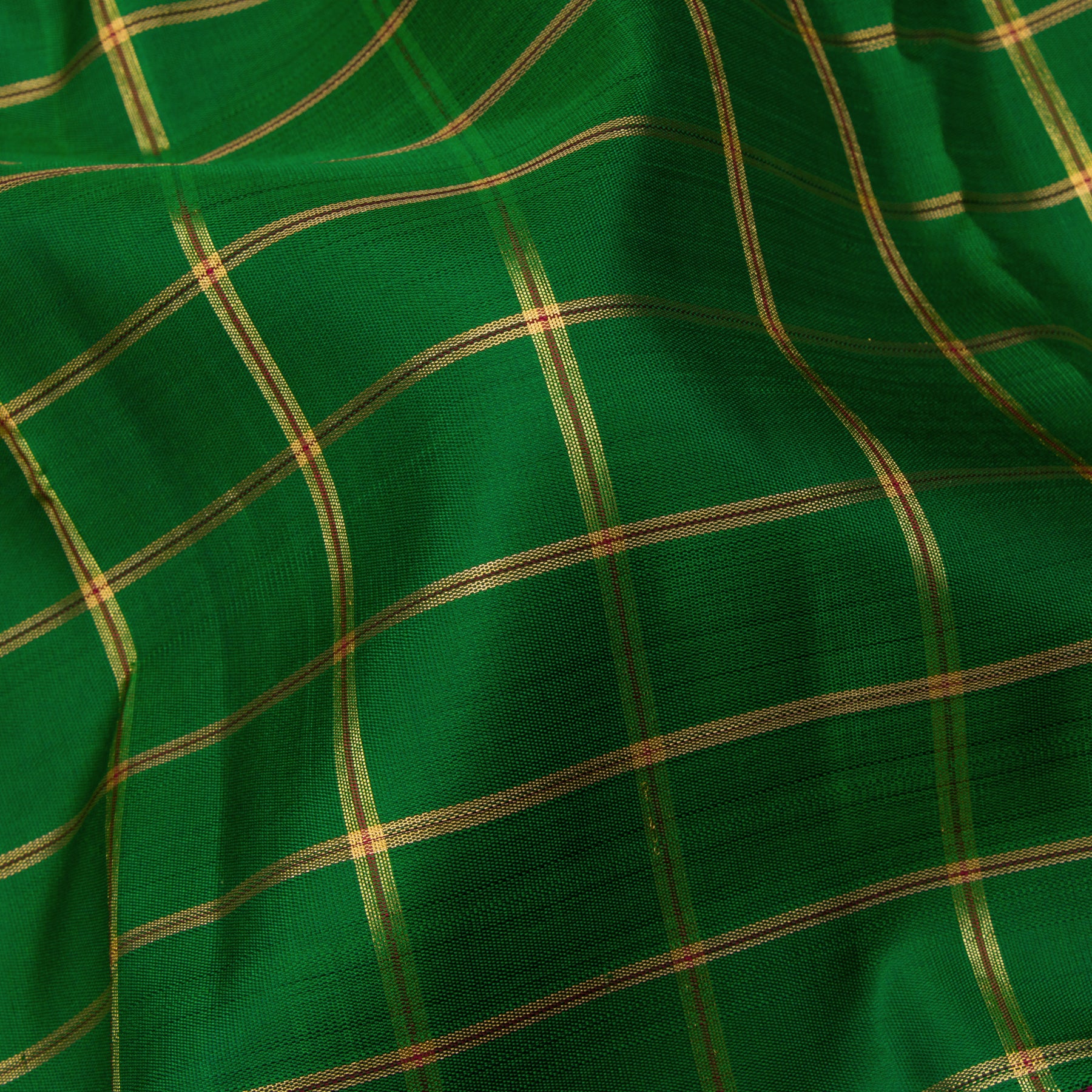 Kanakavalli Kanjivaram Silk Sari 24-040-HS001-06917 - Fabric View